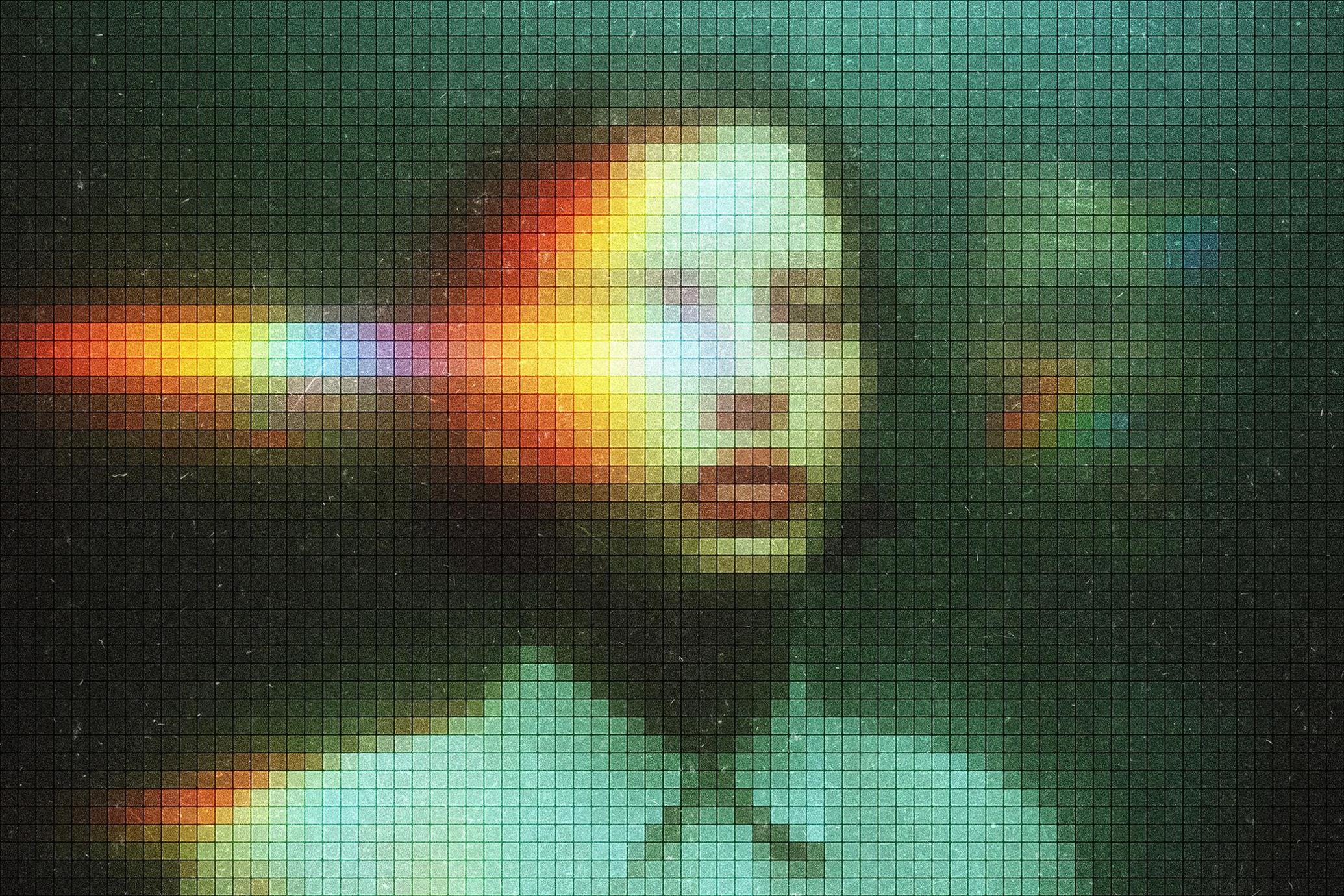 Mosaic Screen Photo Effect