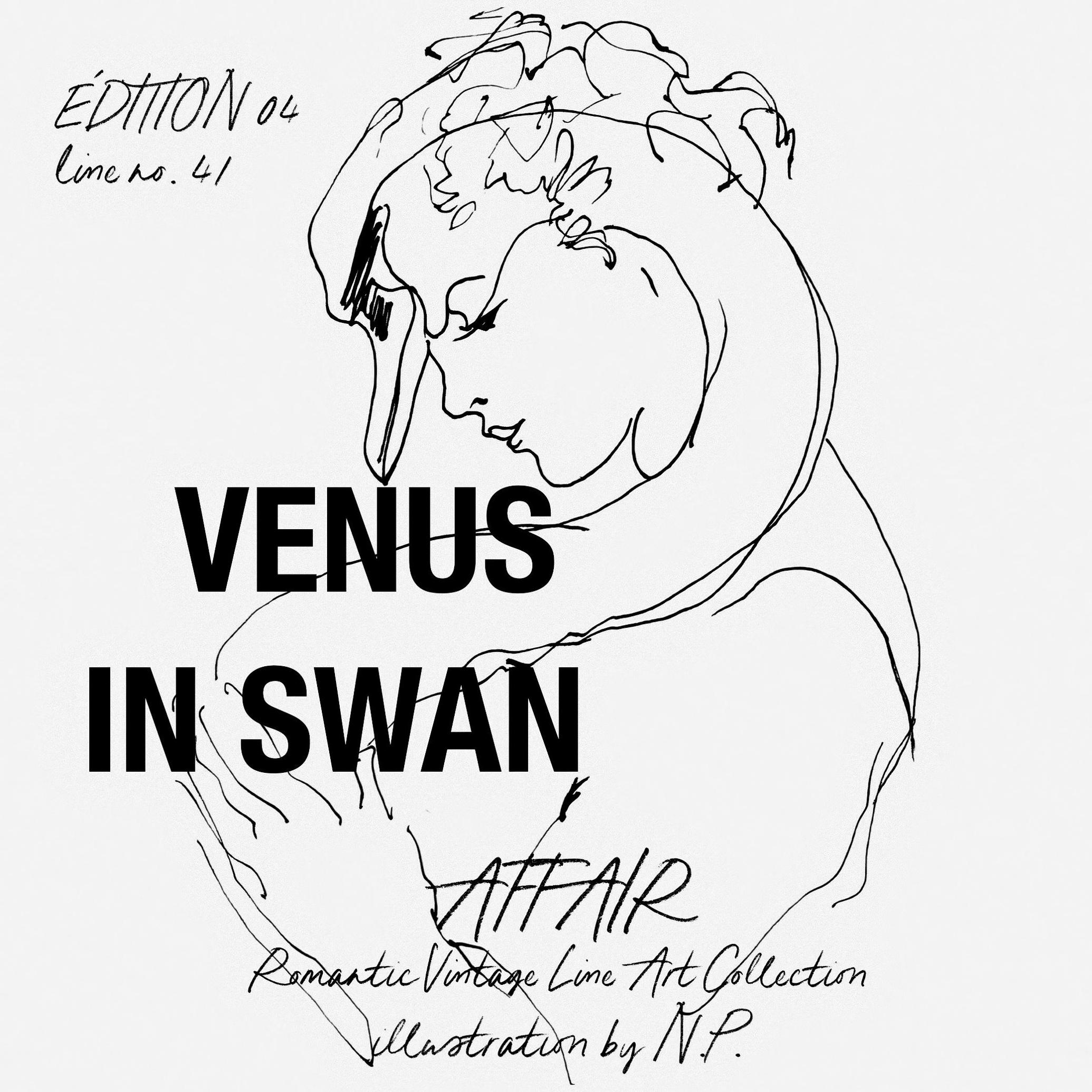Affair: Romantic Vintage Line Art