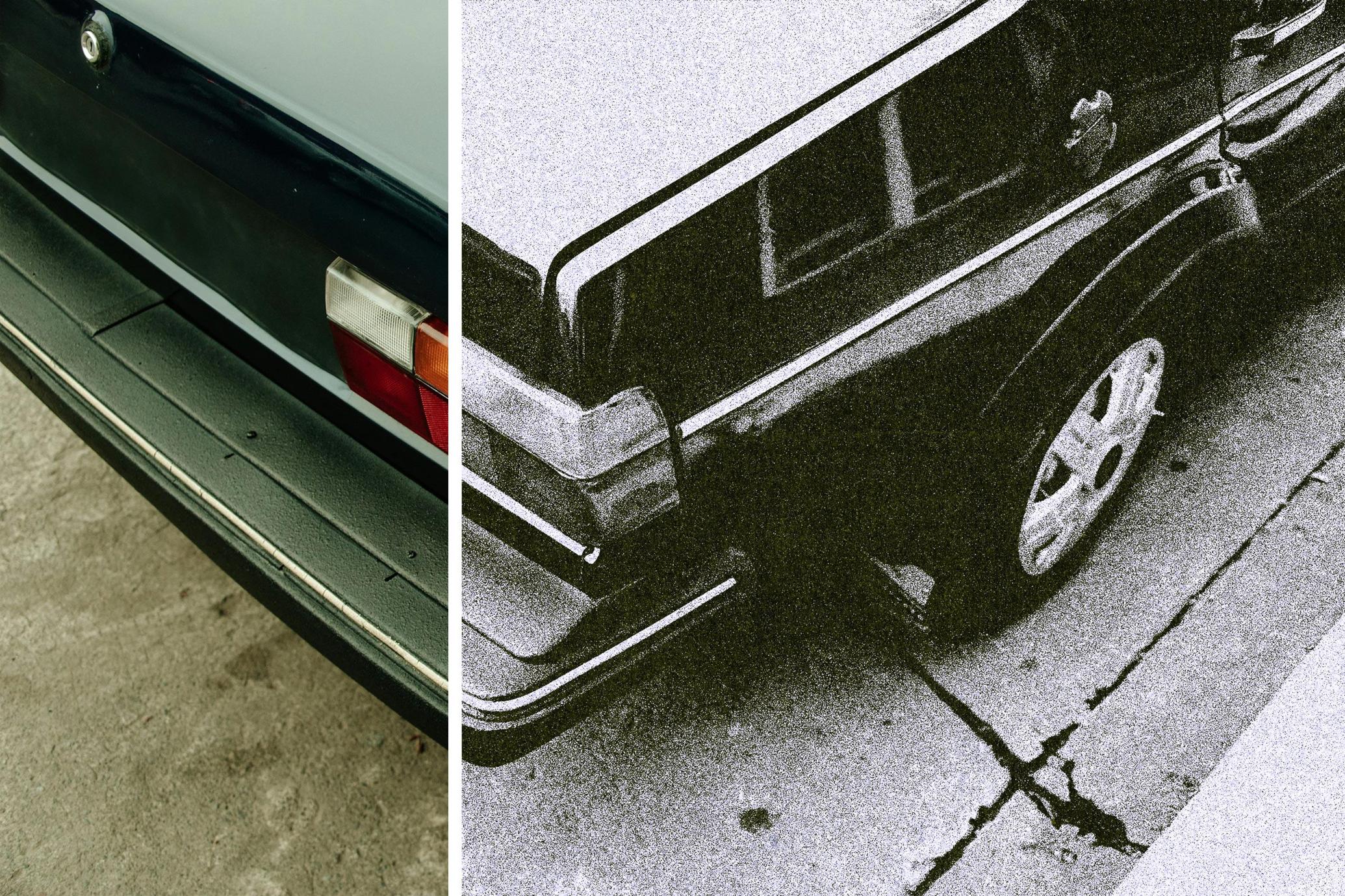 Noisy Risograph Photo Effect