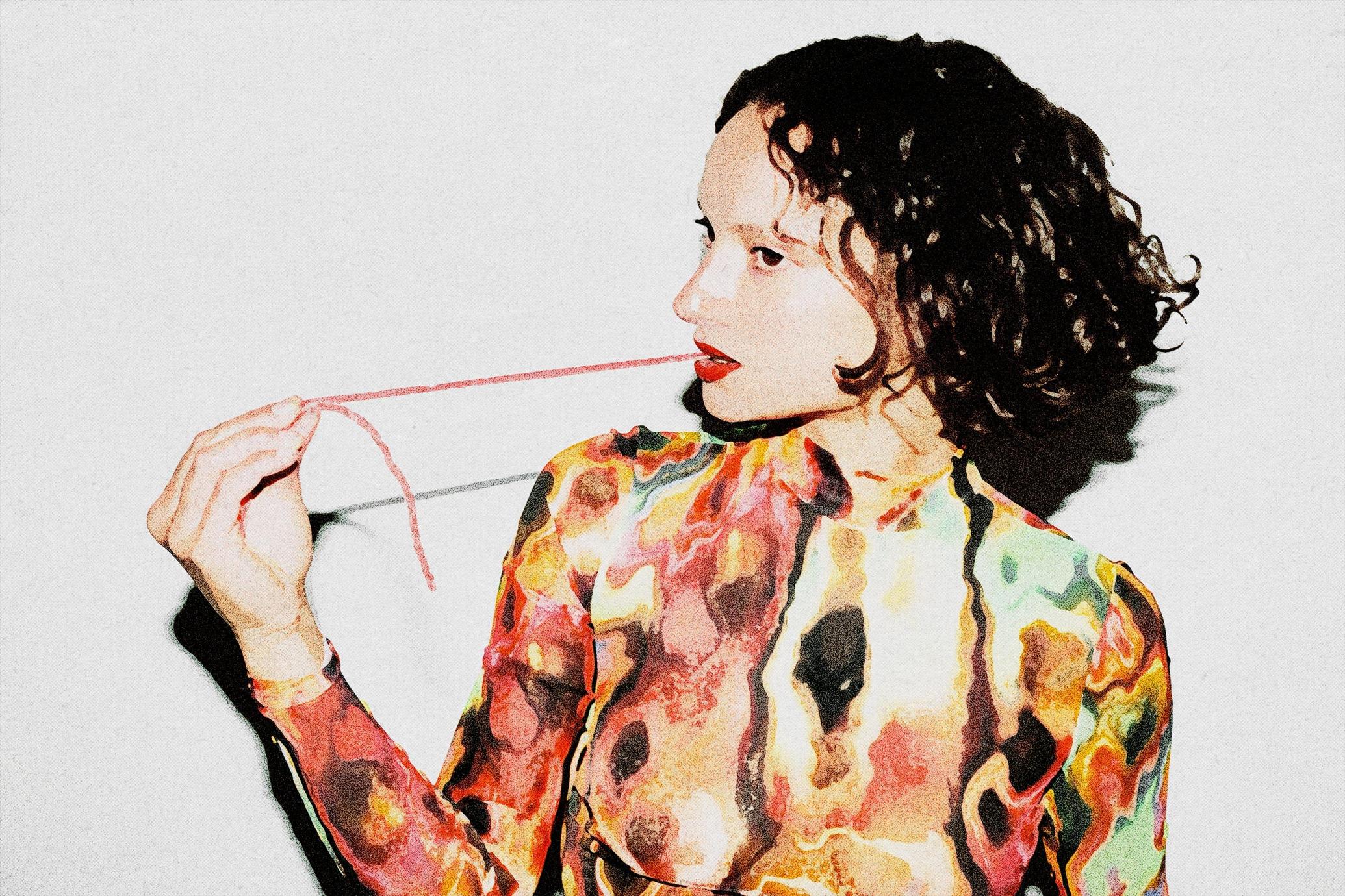 Magazine Painting Effect