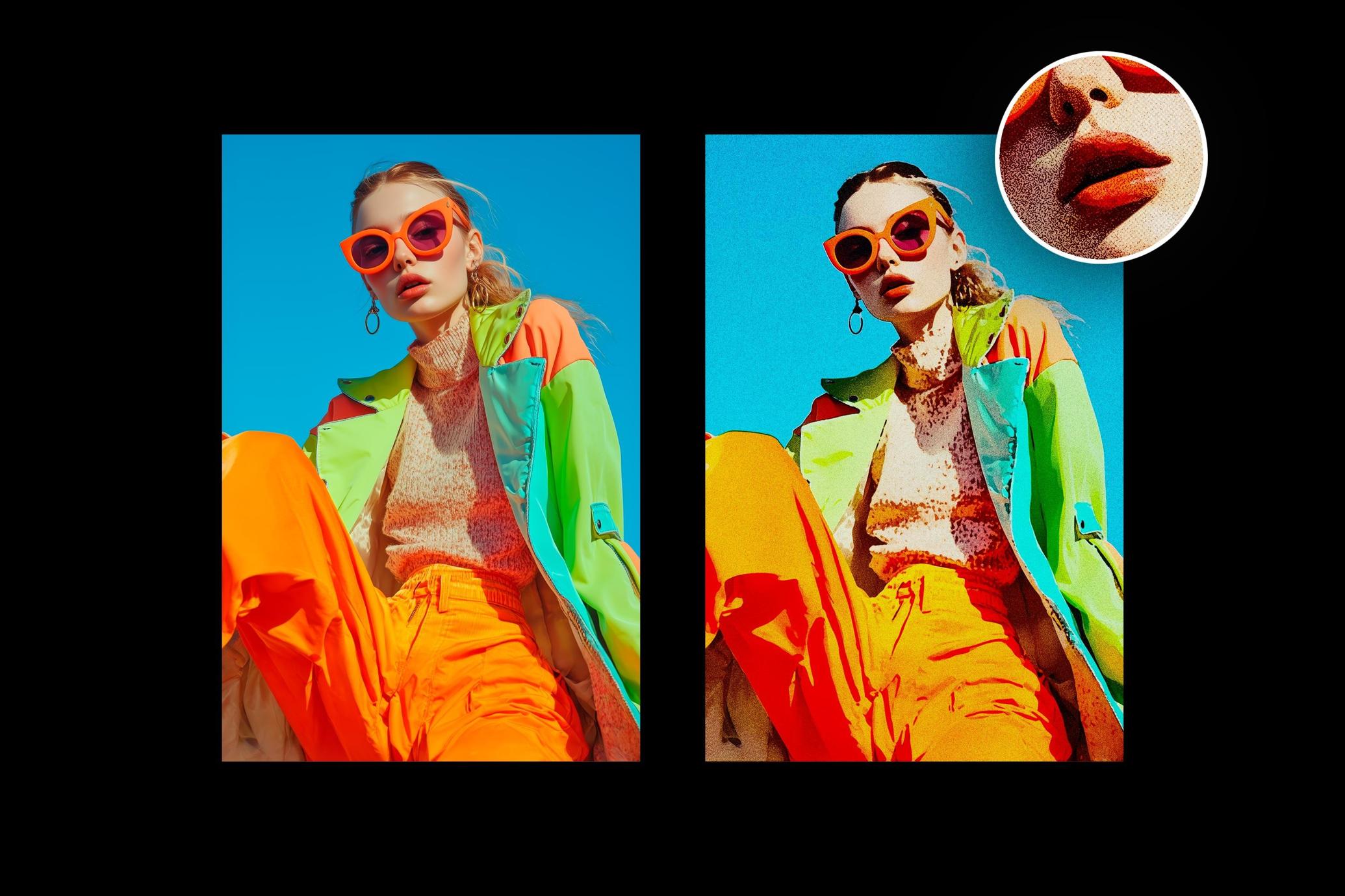 Magazine Painting Effect