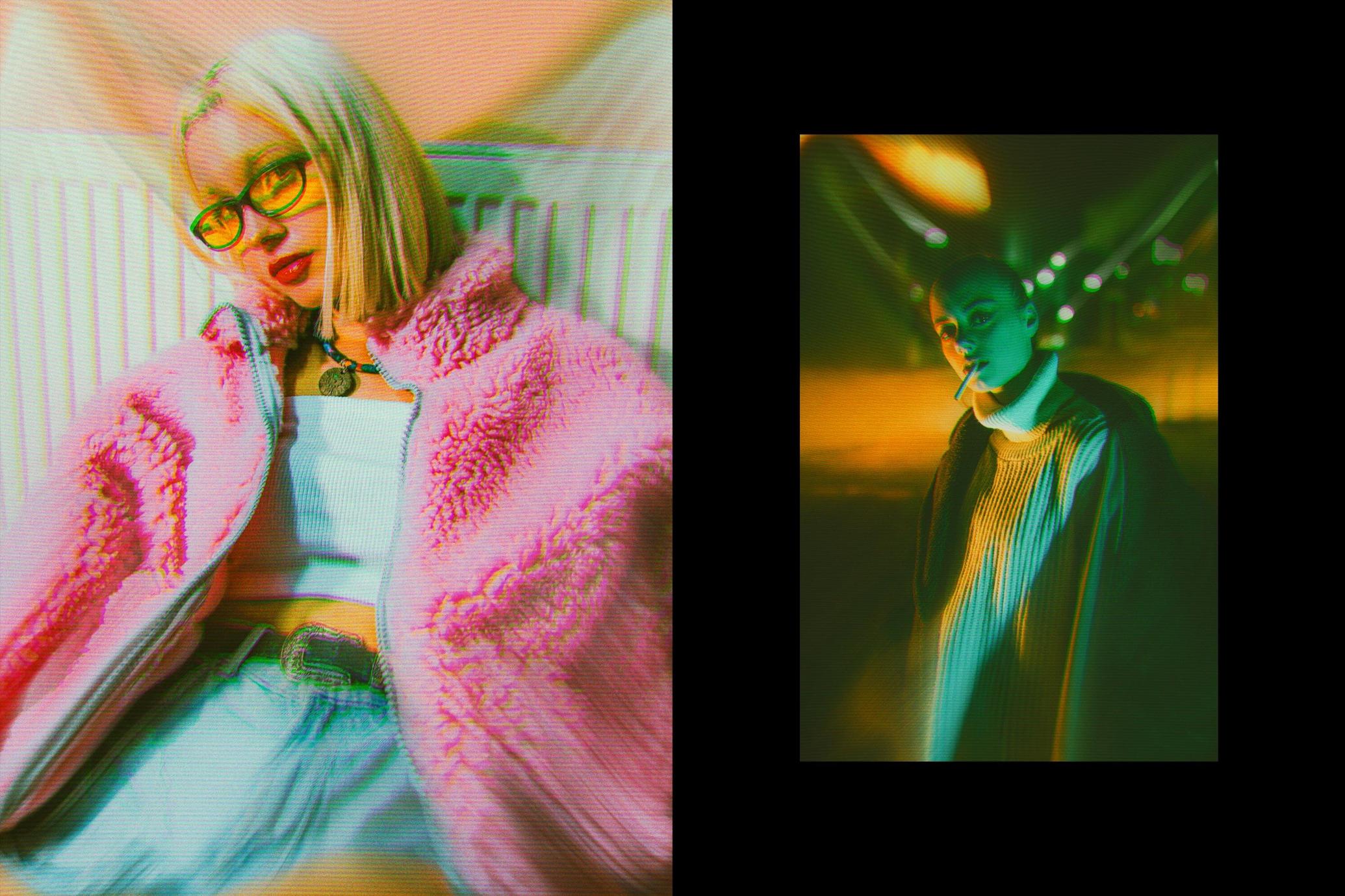Old TV Photo Effect