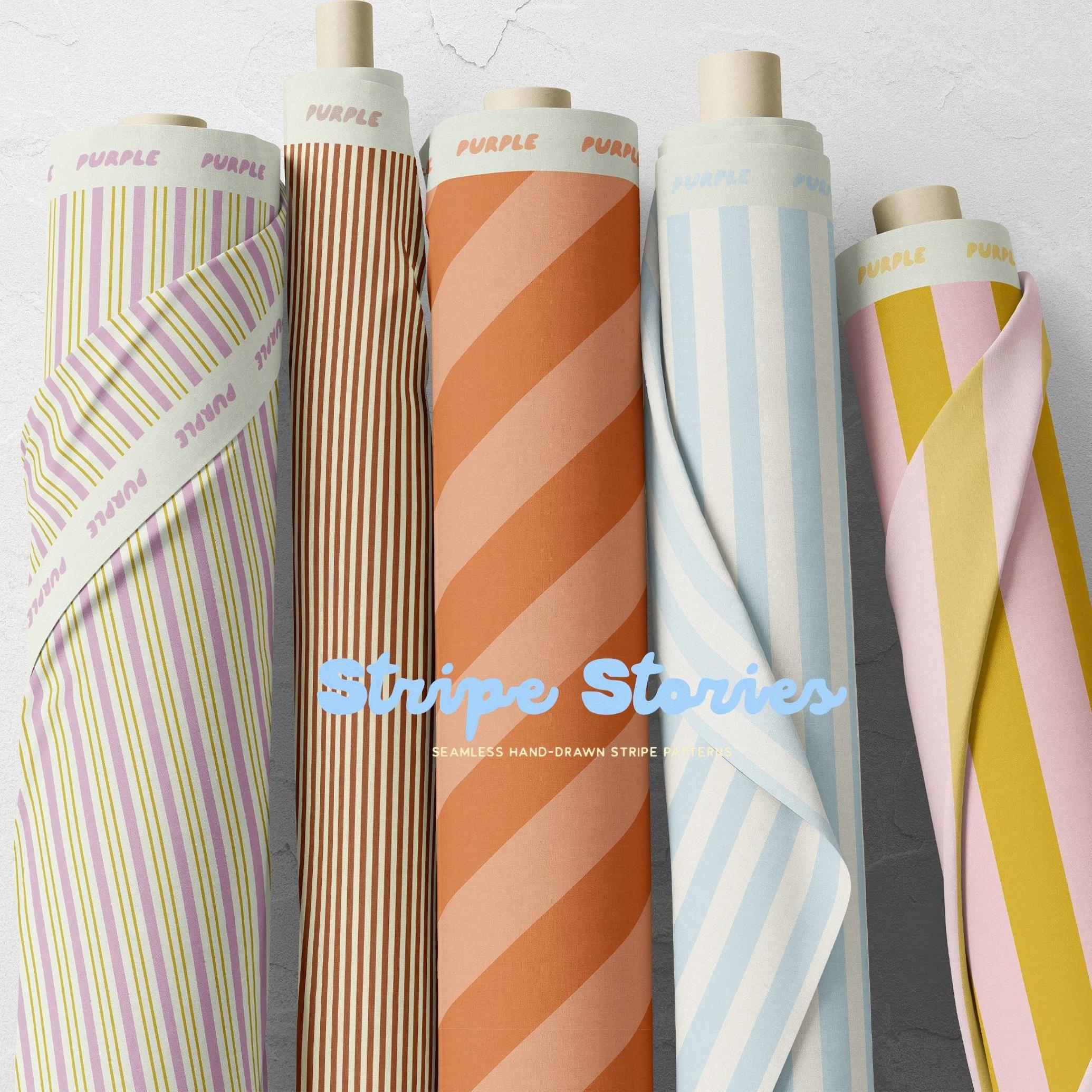 Stripe Stories: Seamless Patterns