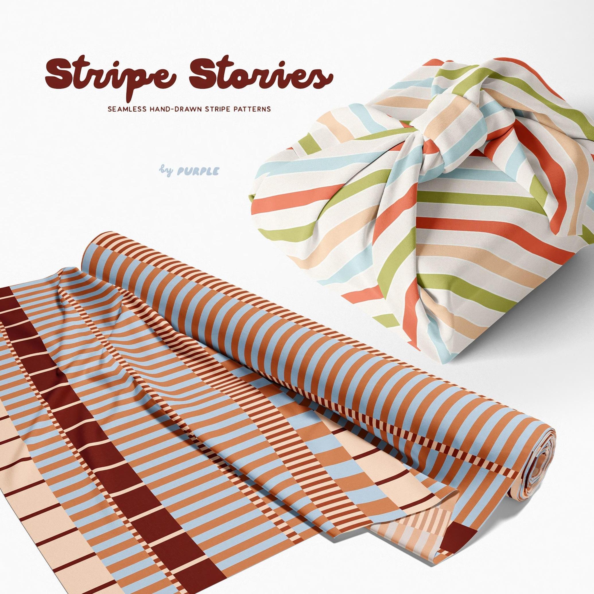 Stripe Stories: Seamless Patterns