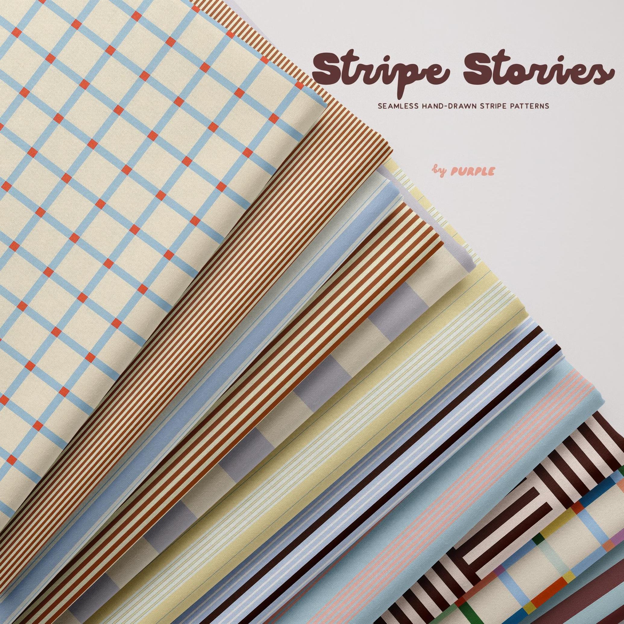 Stripe Stories: Seamless Patterns