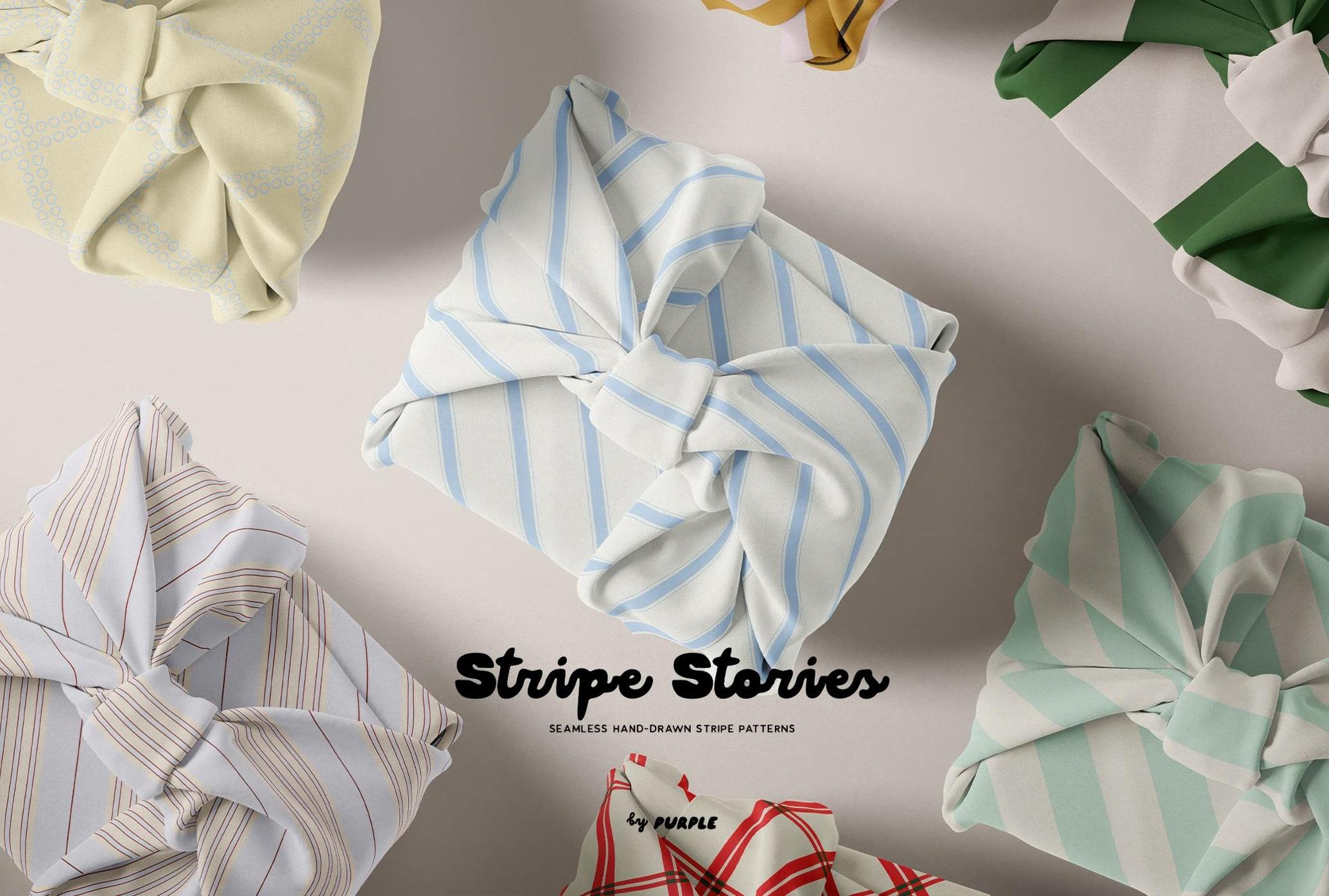 Stripe Stories: Seamless Patterns