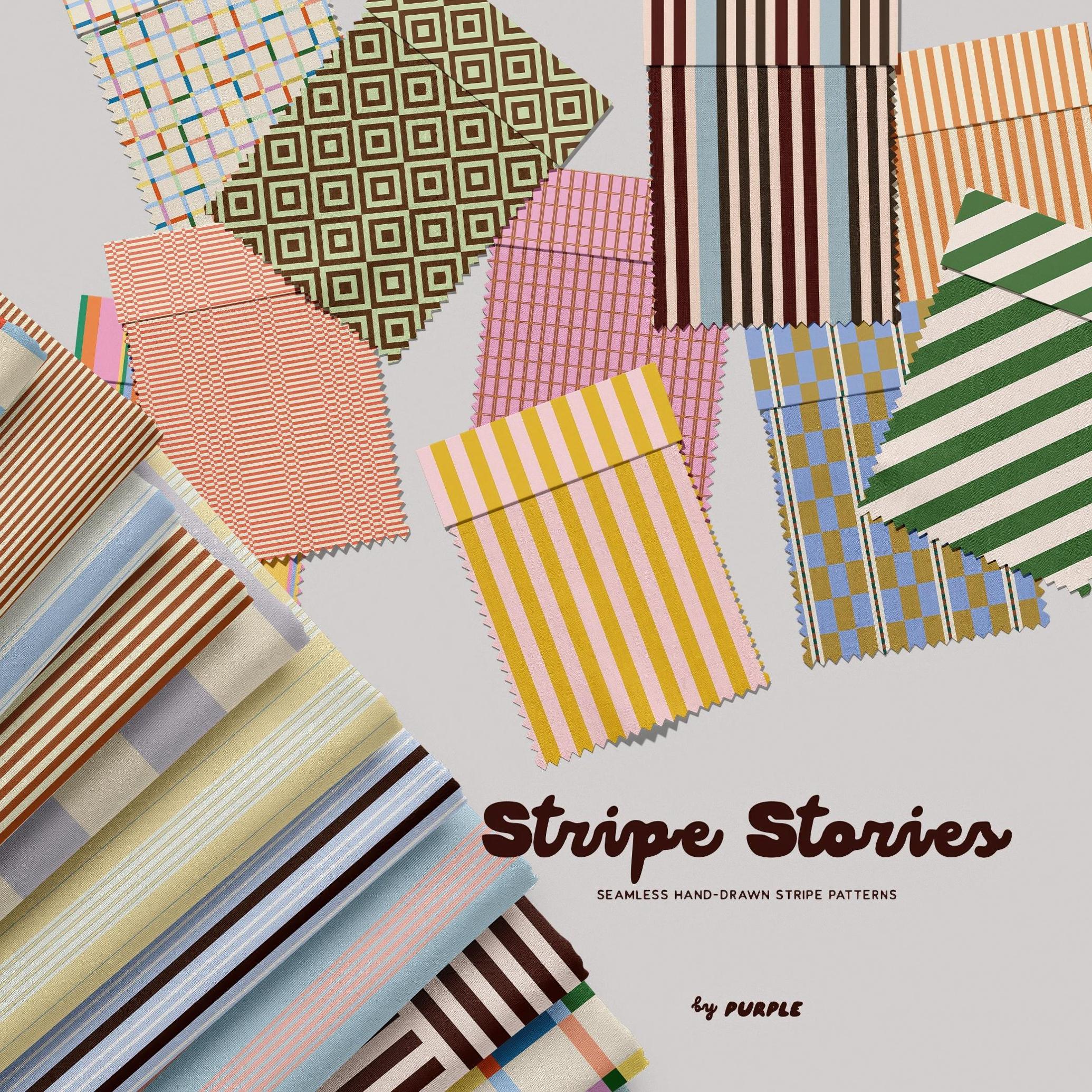 Stripe Stories: Seamless Patterns