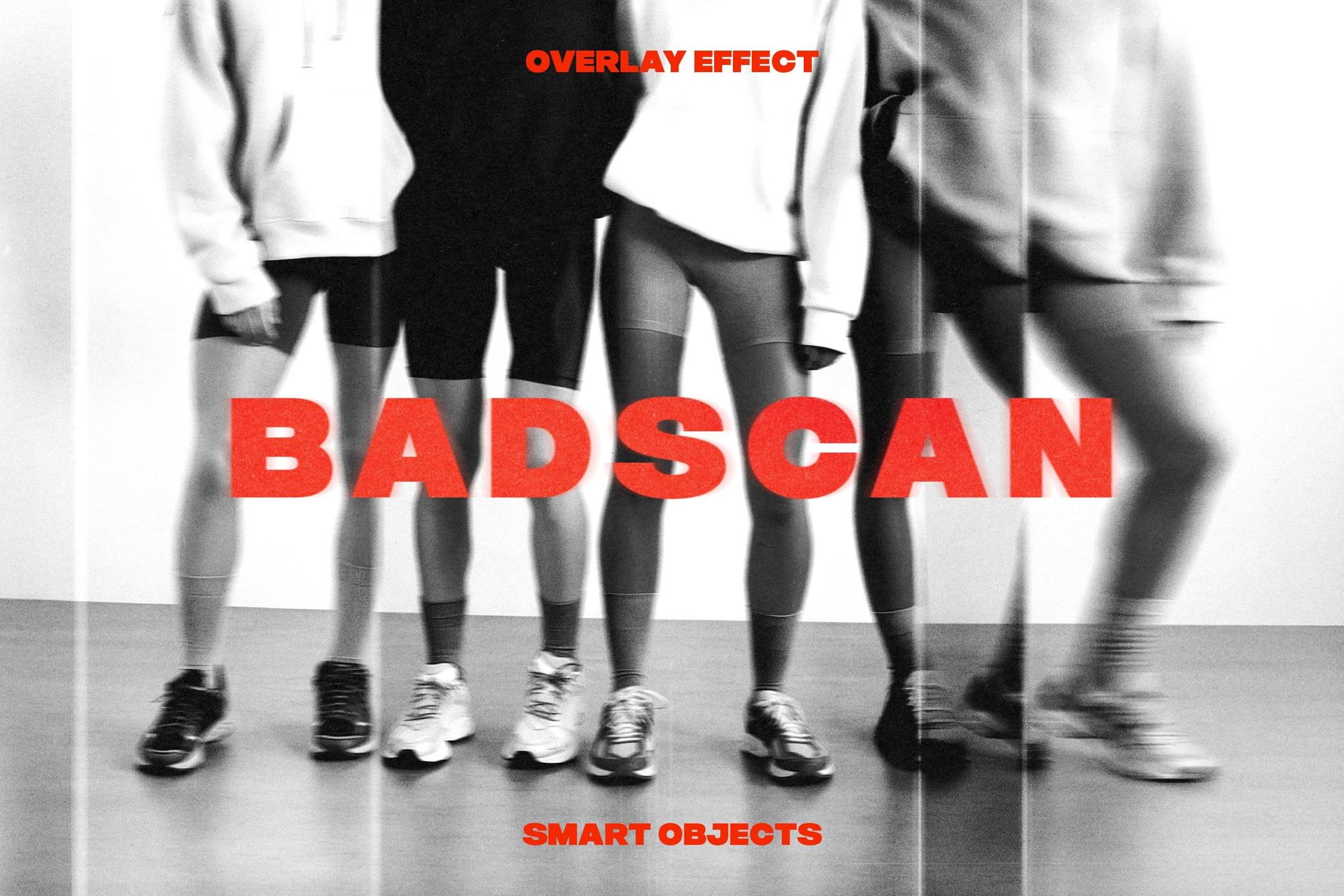 Bad Scan Photo Effect