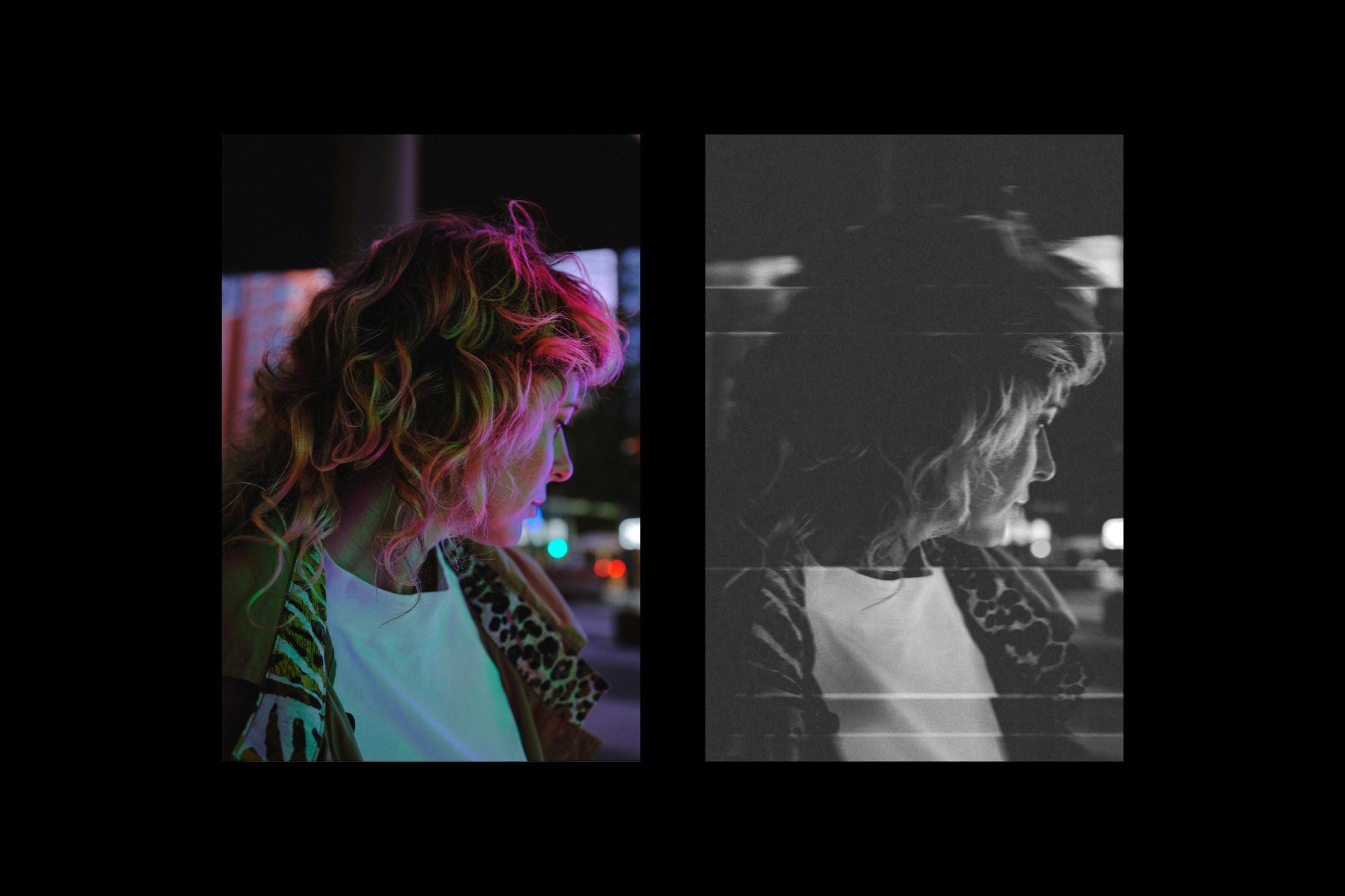 Bad Scan Photo Effect