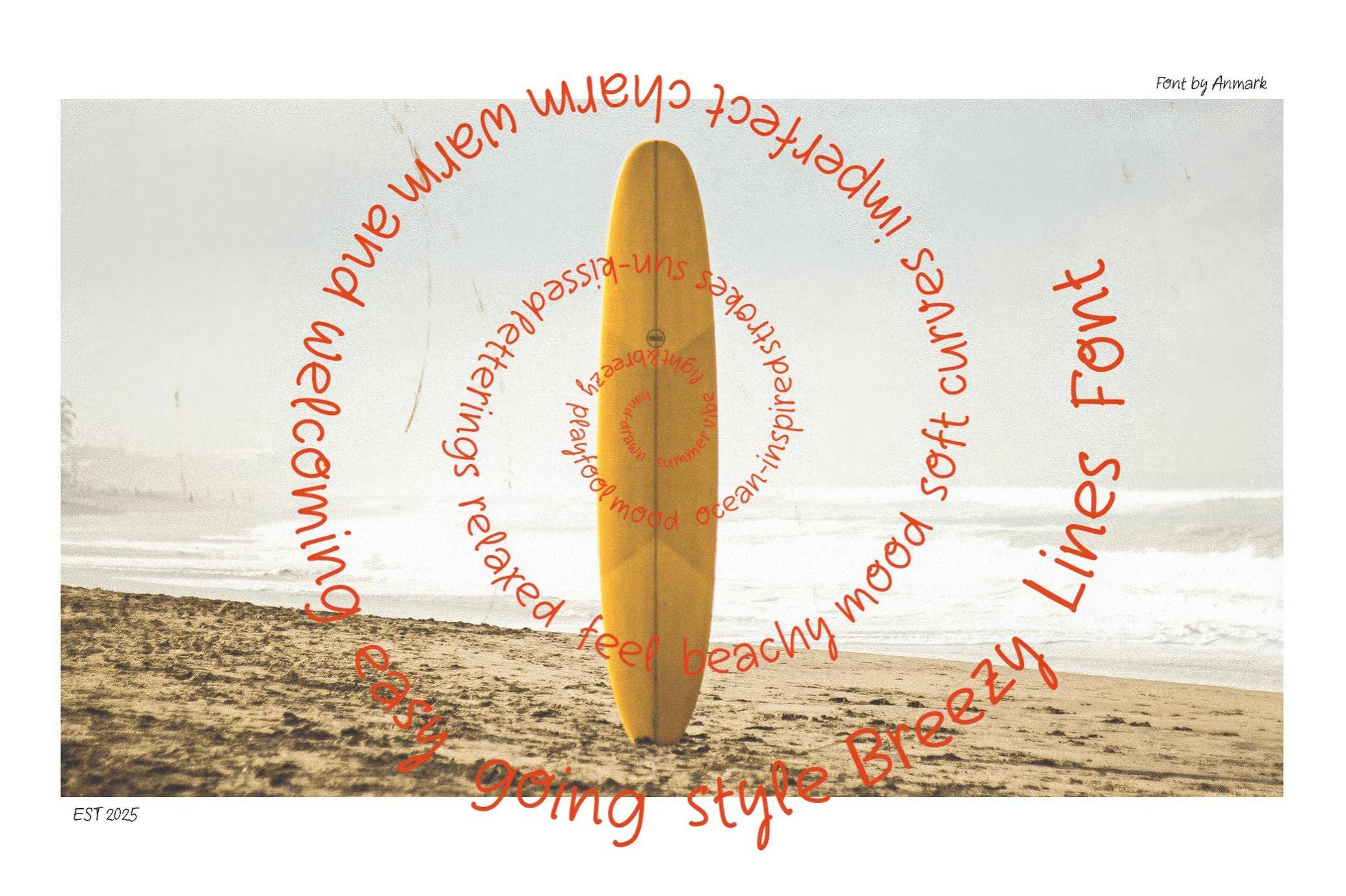 Breezy Lines — Handwritten Font