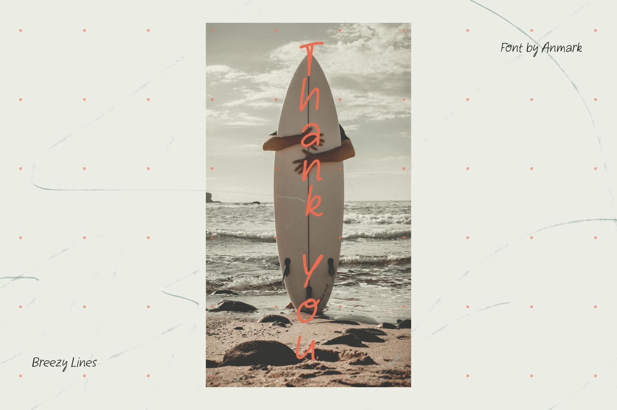 Breezy Lines — Handwritten Font