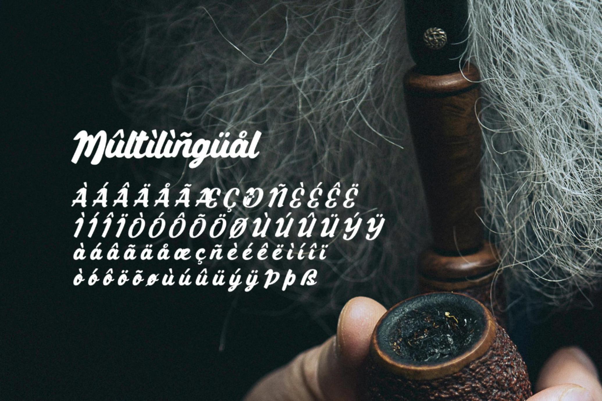 Bluntype - Barbershop Font
