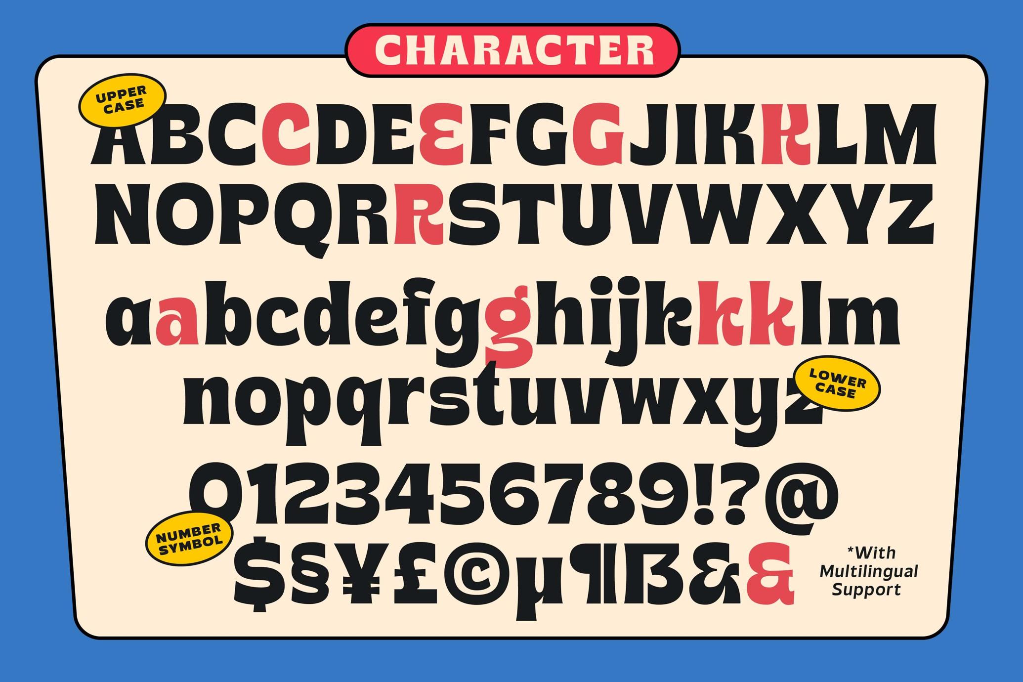 TNSC Regkin - Display Typeface