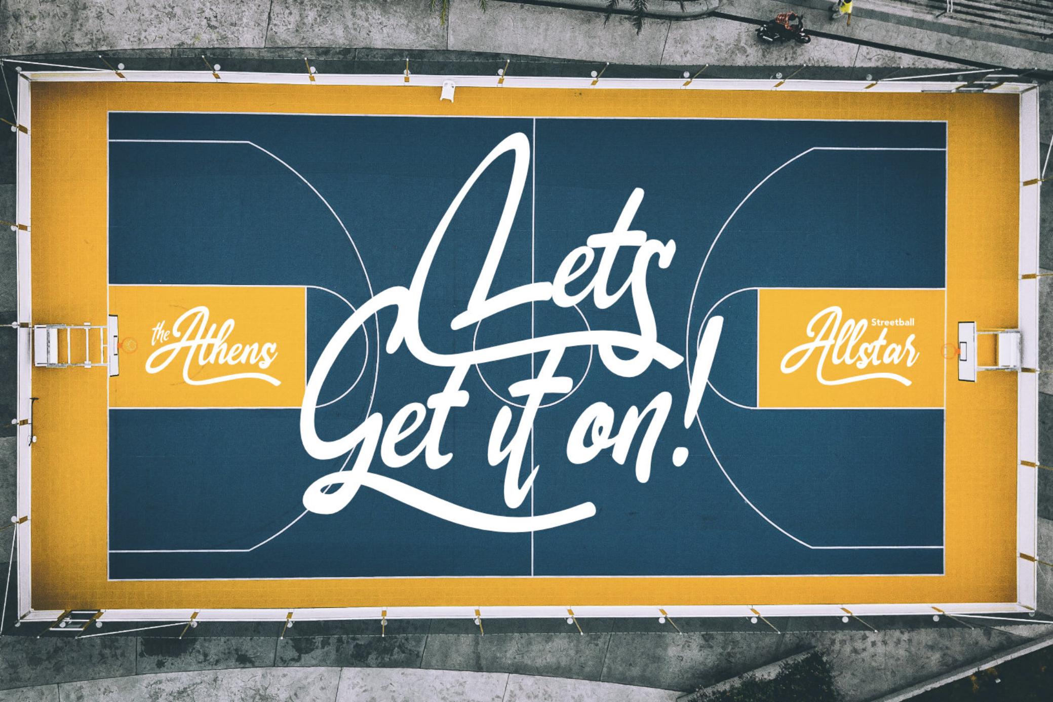 The Athens - Ribbon Font