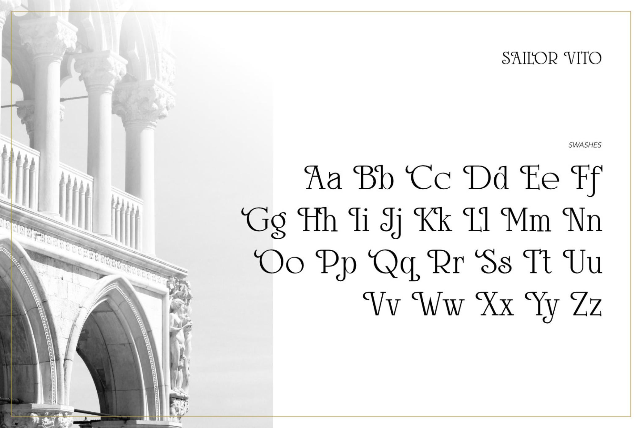Sailor Vito - Traditional Serif