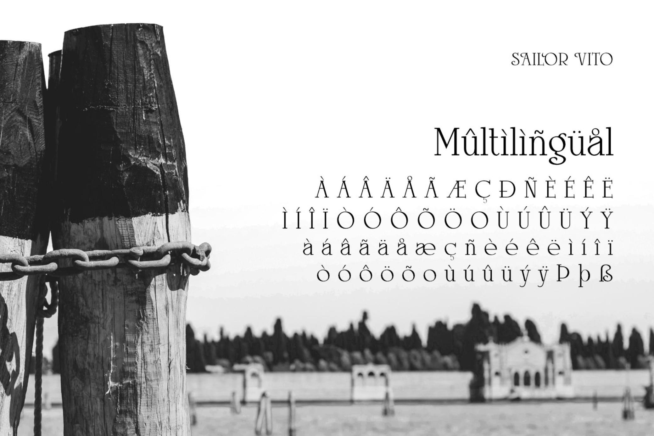 Sailor Vito - Traditional Serif