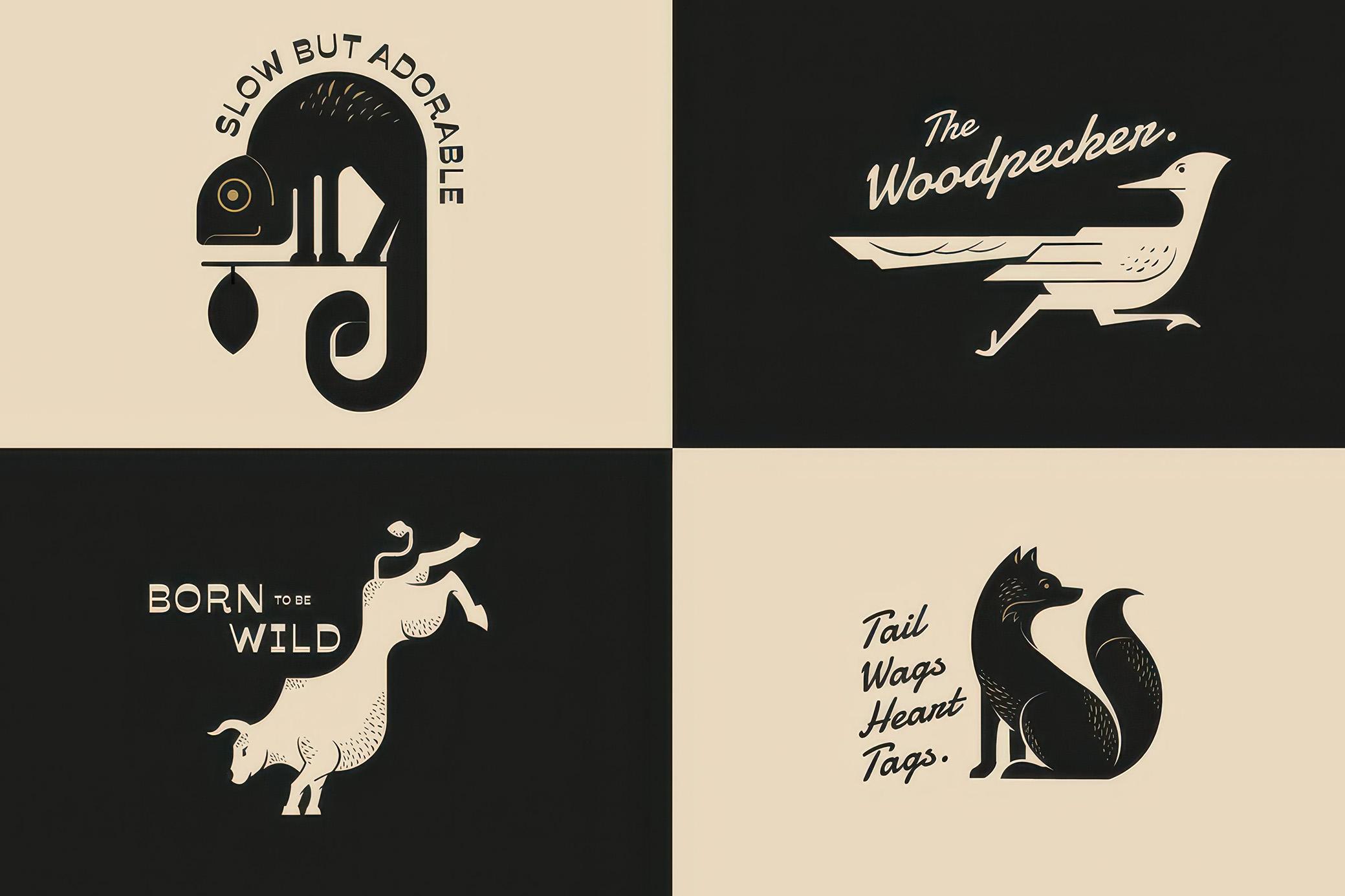 Abstract Animal Graphic