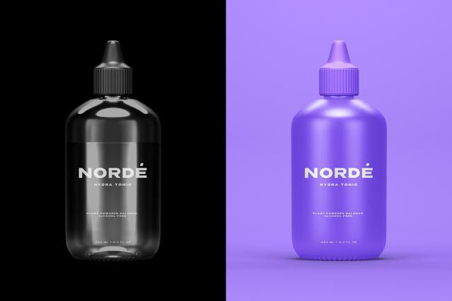 Skincare Bottle Cosmetic Mockup