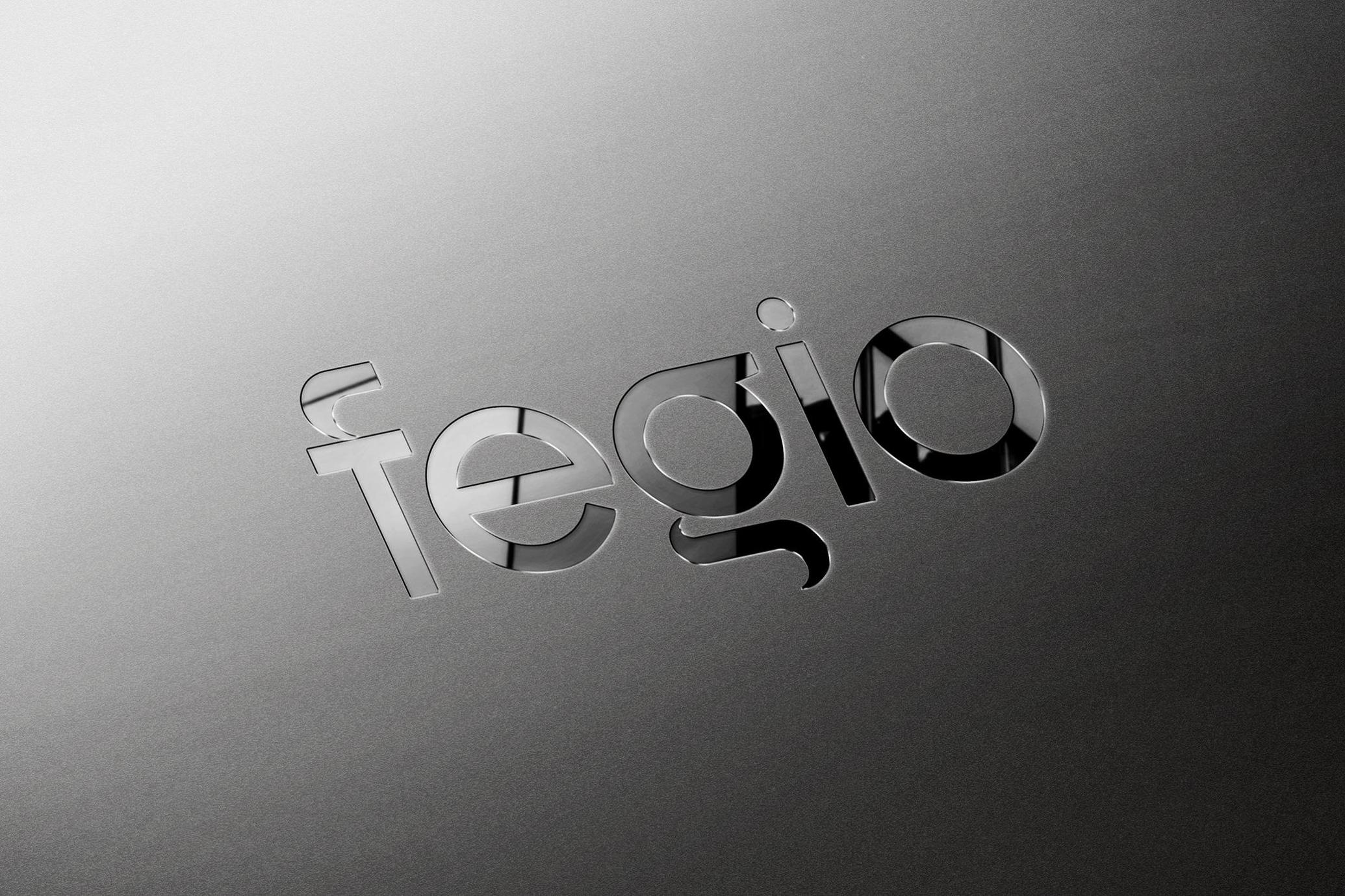 Debossed Glass & Metal Mockup