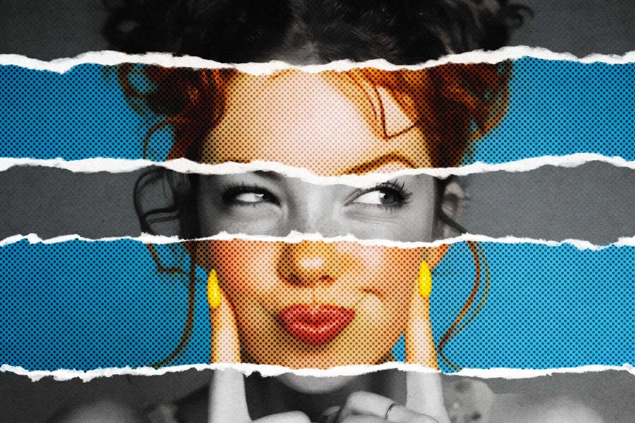 Torn Paper Photo Effect