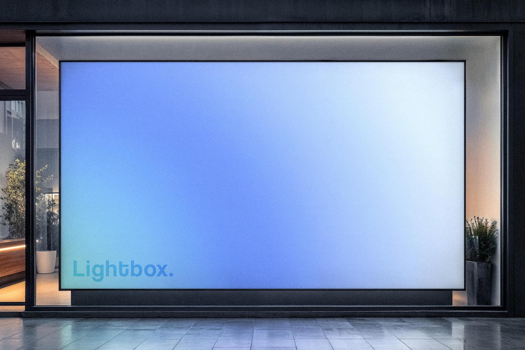 Storefront Lightbox Mockup