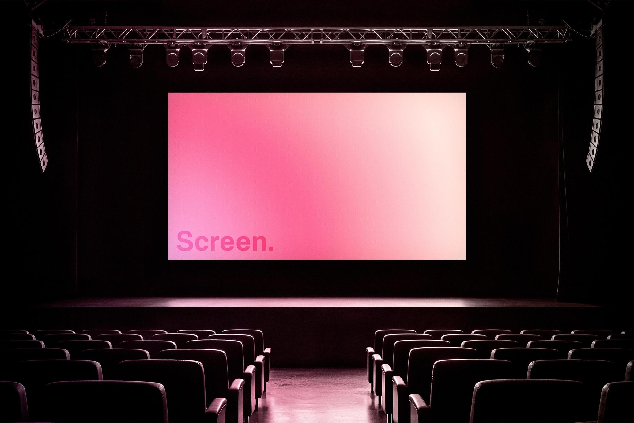 Stage Screen Mockup