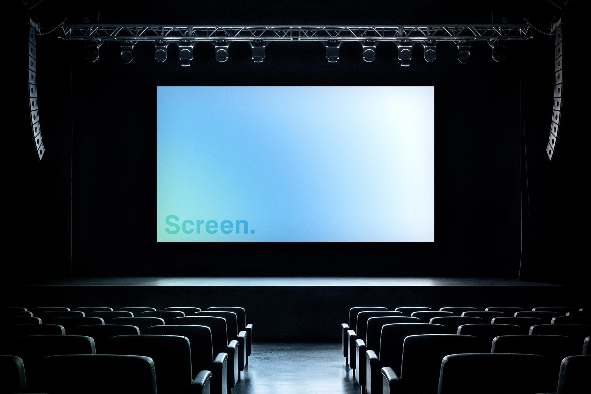 Stage Screen Mockup