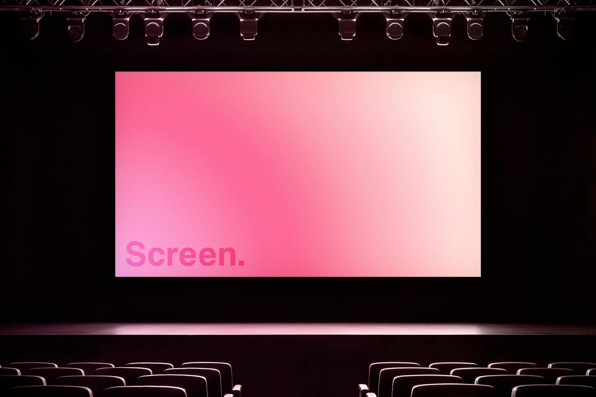 Stage Screen Mockup