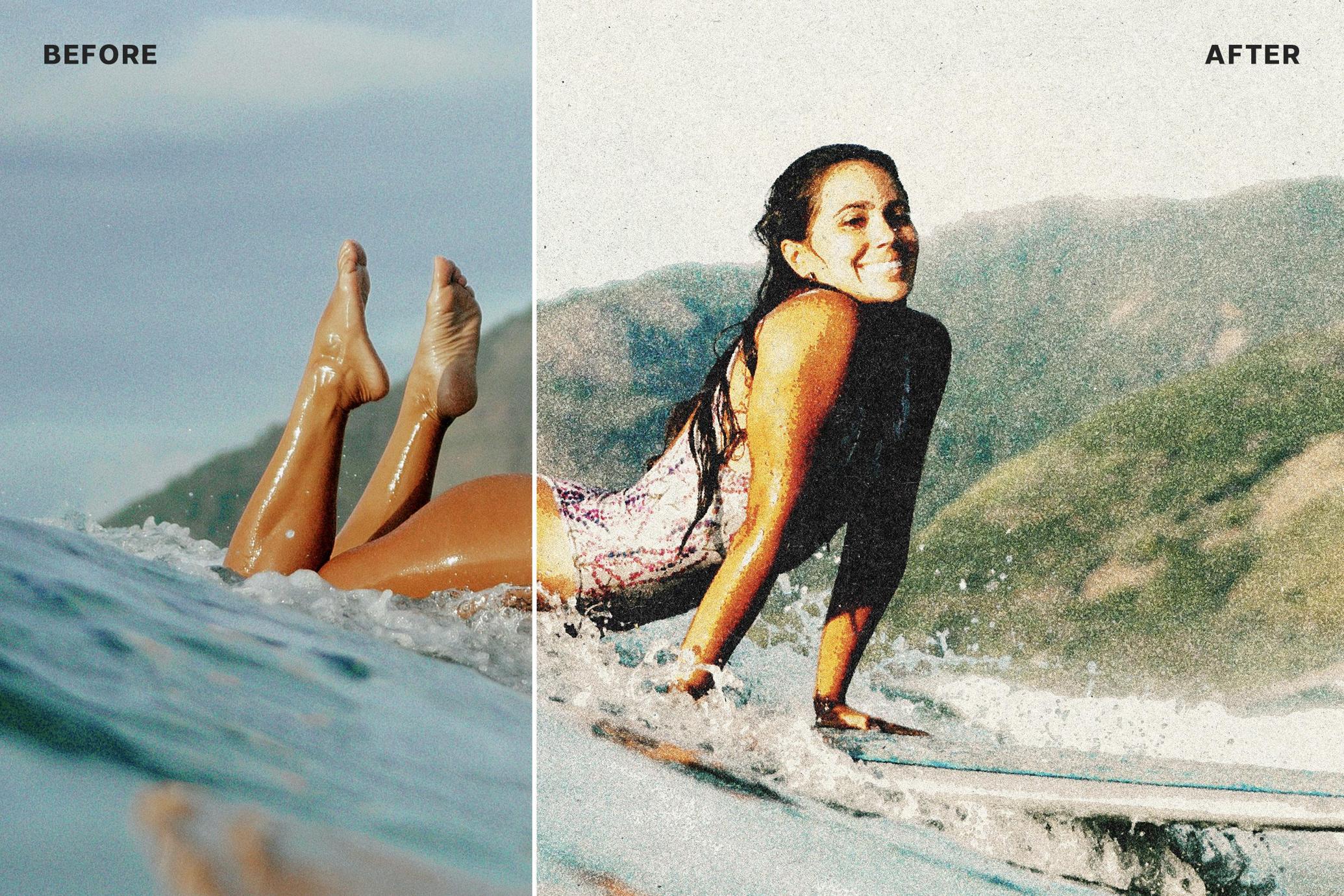 Retro Printed Photo Effect