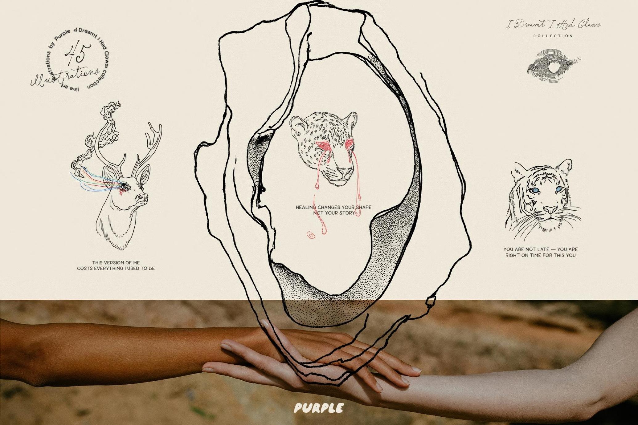 Surreal Illustrations & Backgrounds
