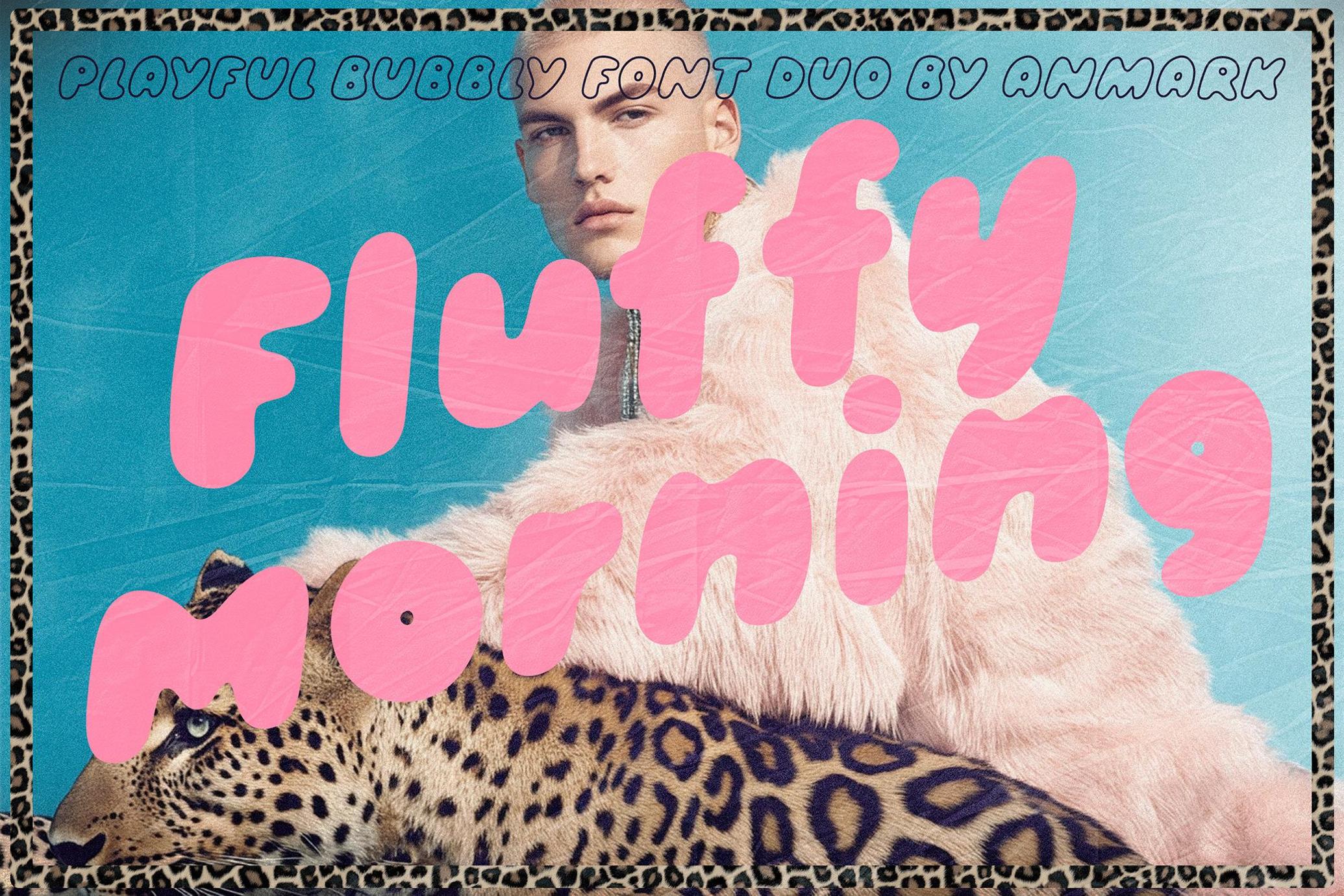 Fluffy Morning | Bubble Font DUO