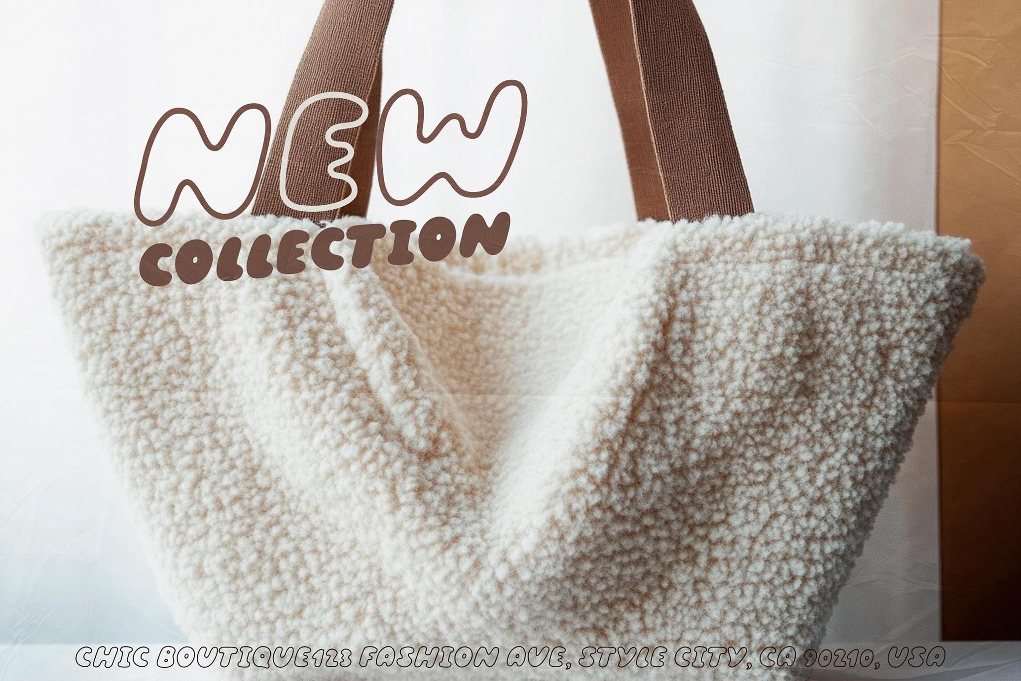 Fluffy Morning | Bubble Font DUO