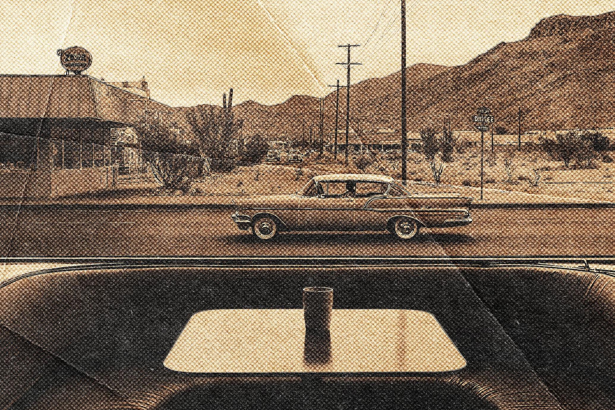 Faded Sepia Photo Effect