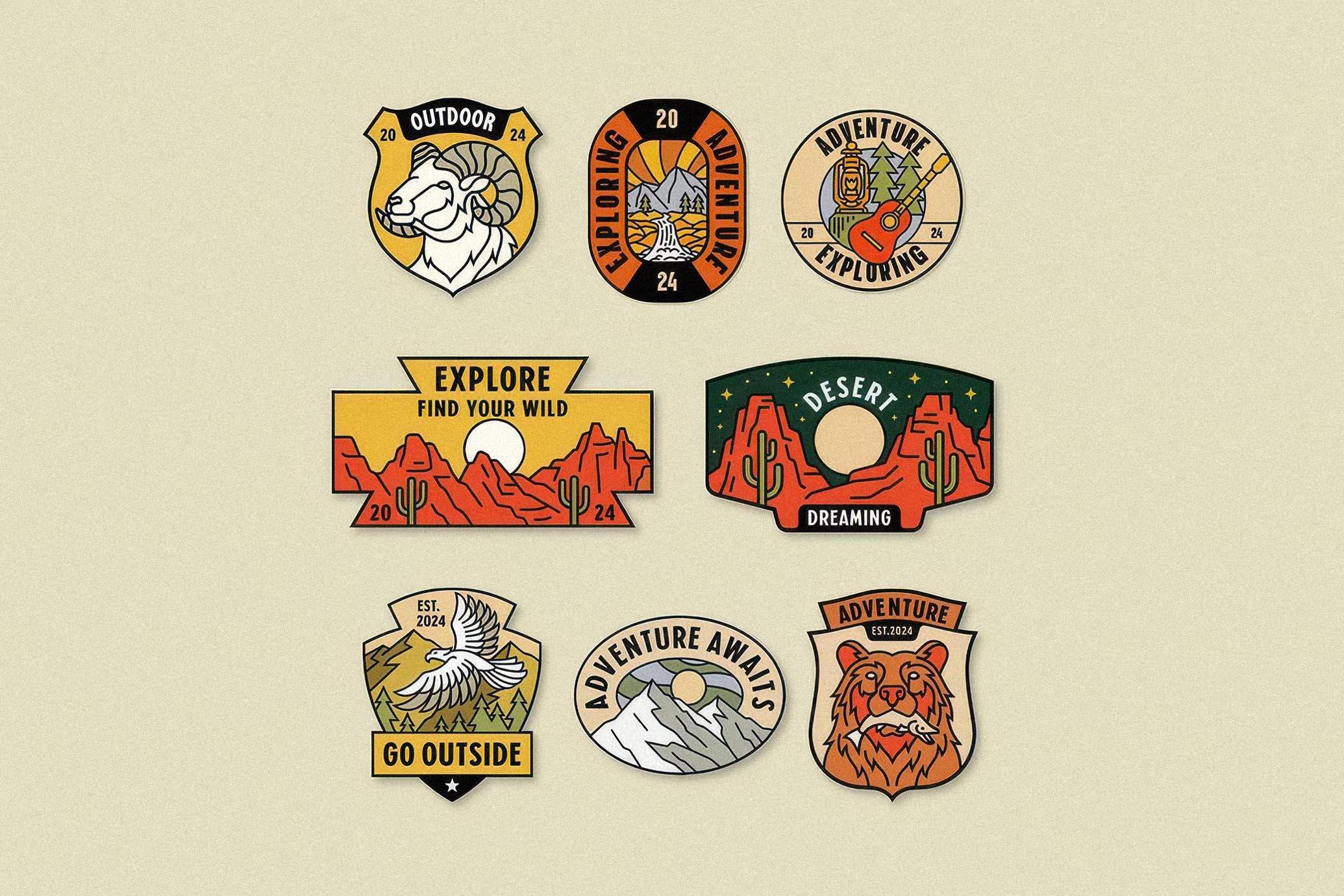 Outdoor Badge Collection