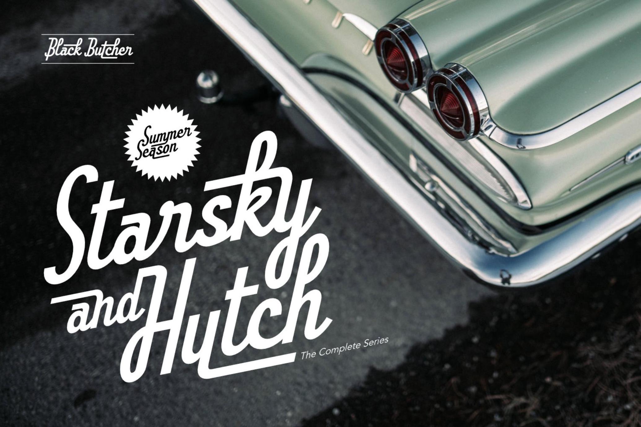 Black Butcher - Retro Car Font