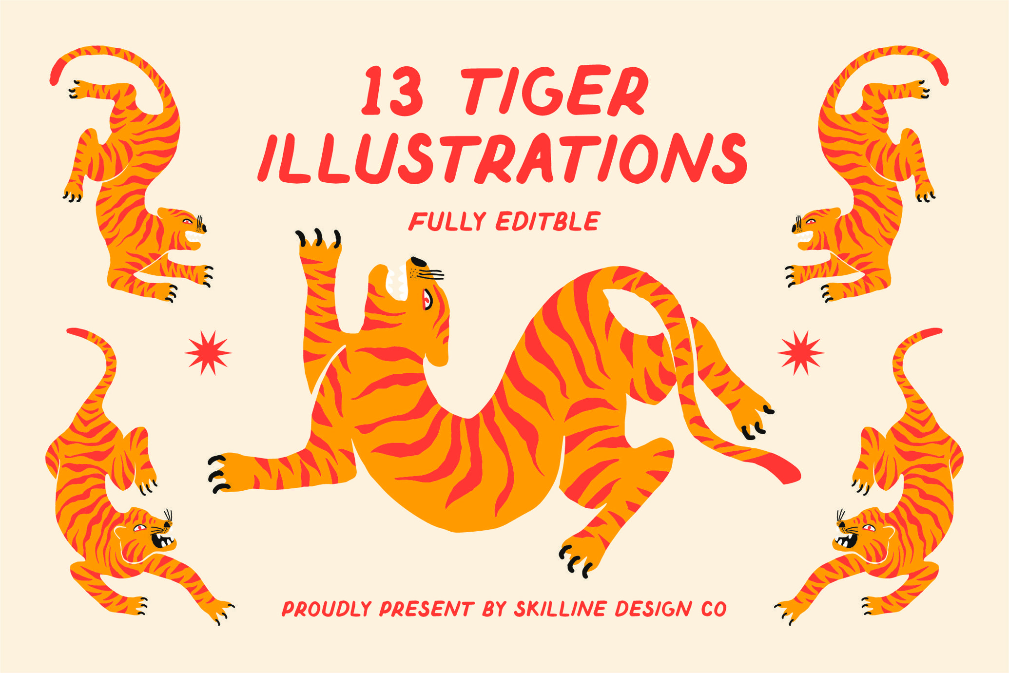 Tiger Vector Illustrations