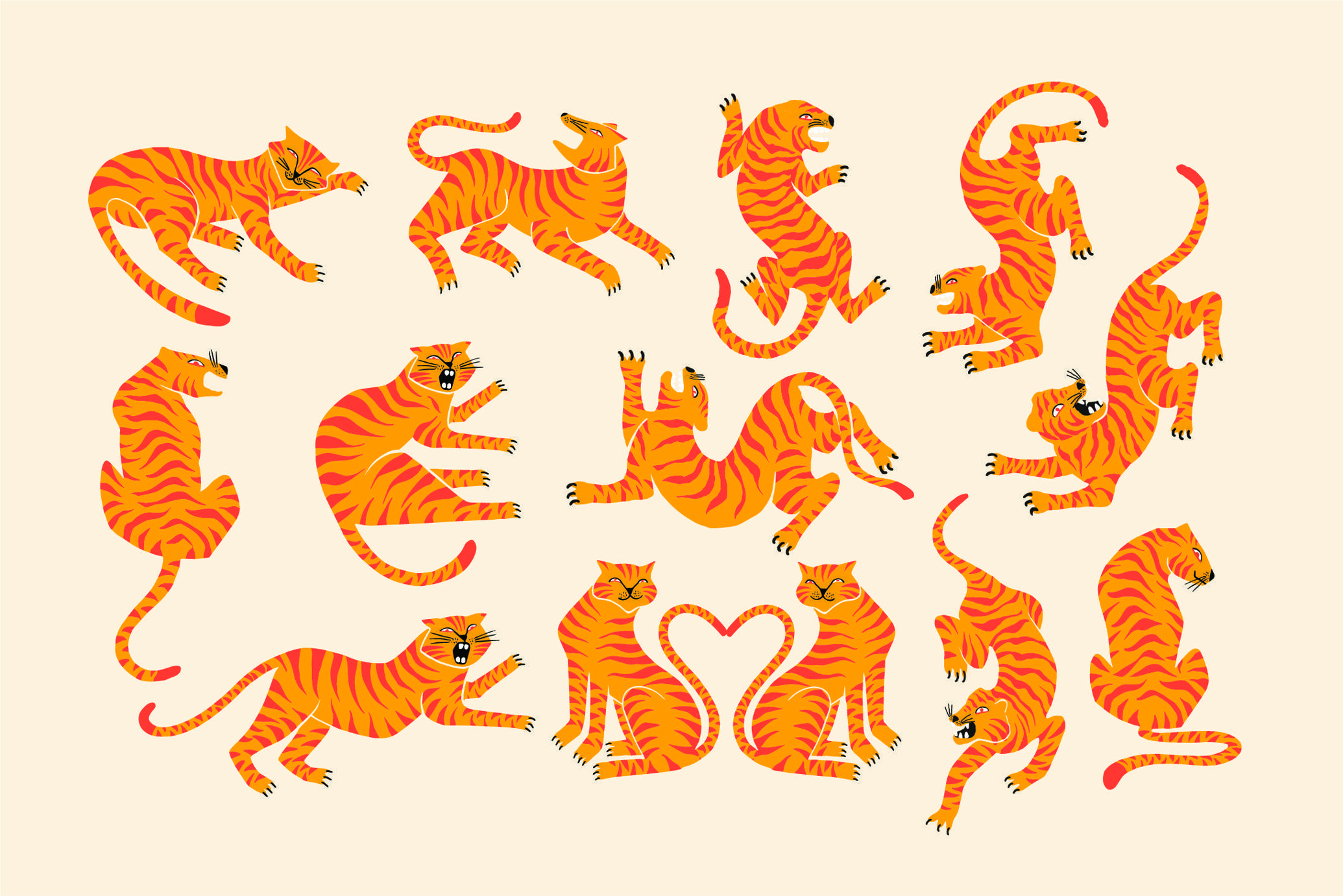 Tiger Vector Illustrations