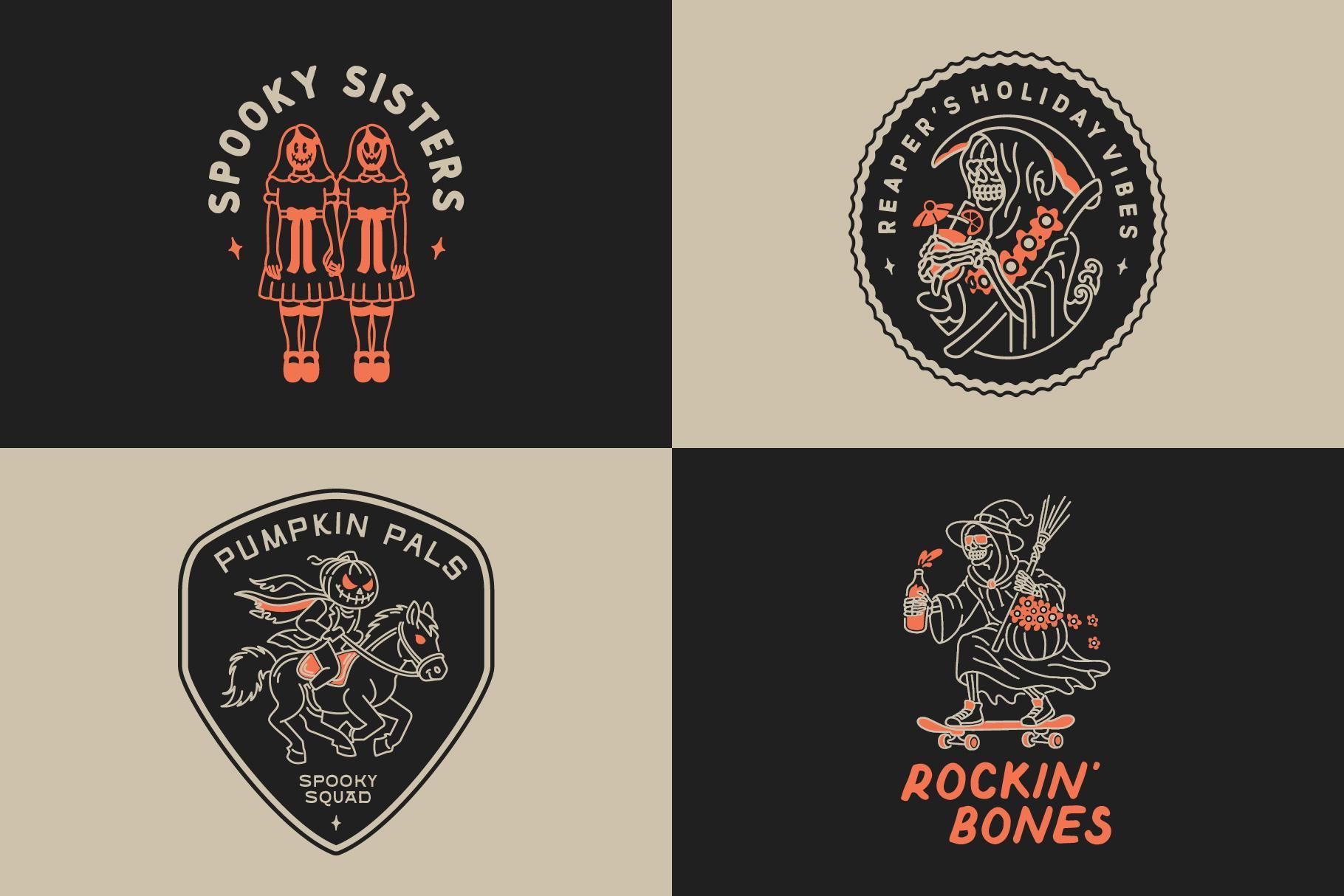 Halloween Illustration Bundle