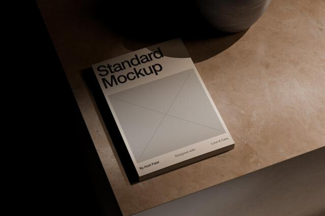 Interior Minimal Book Mockup