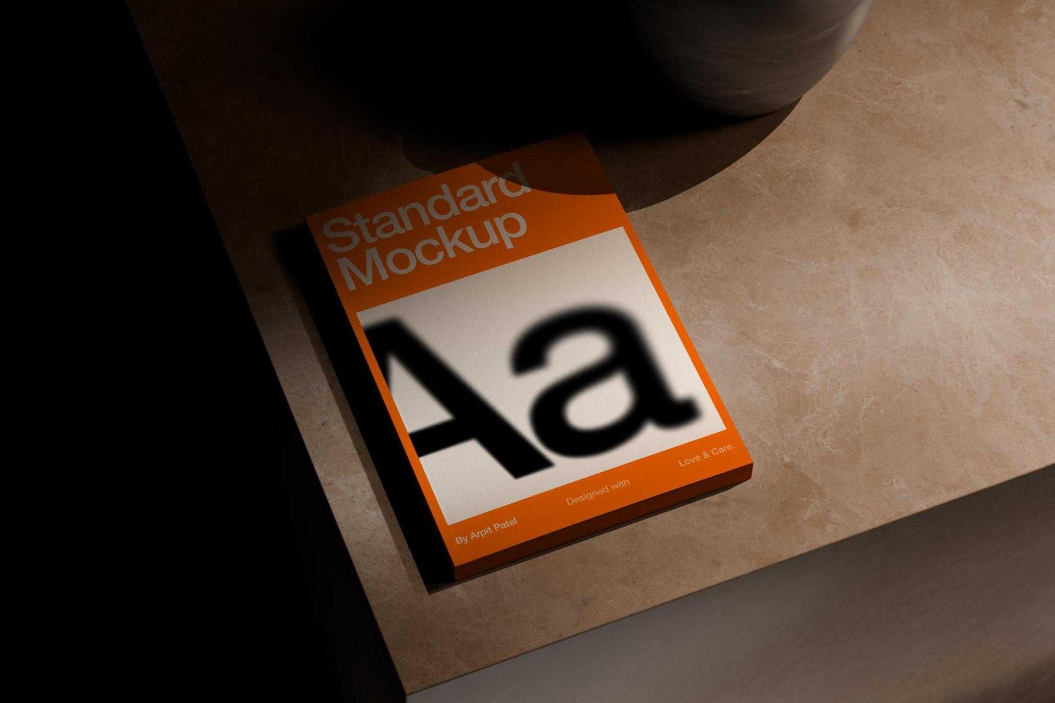 Interior Minimal Book Mockup