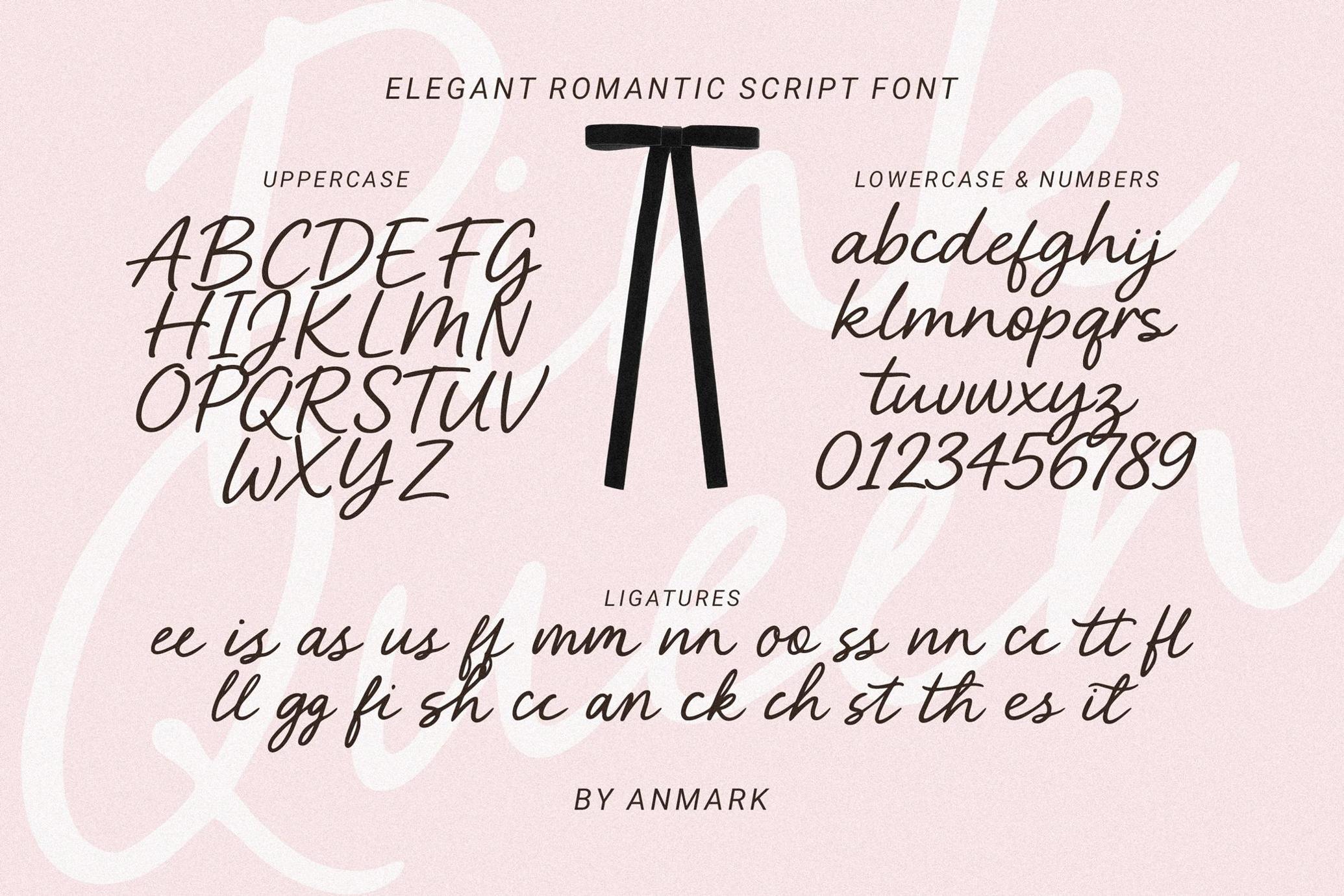 Pink Queen | Elegant Romantic Script