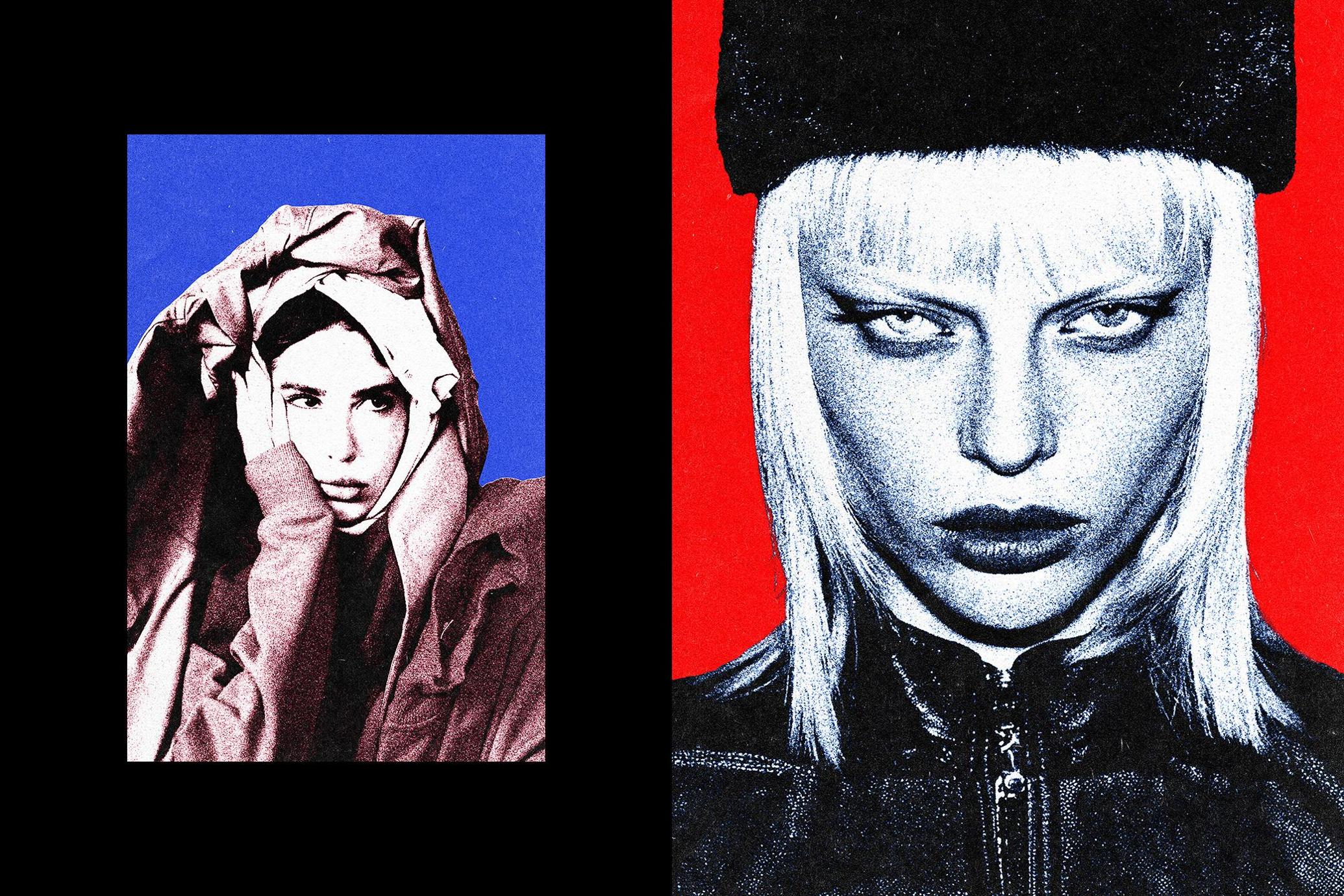 Color Risoprint Photo Effect