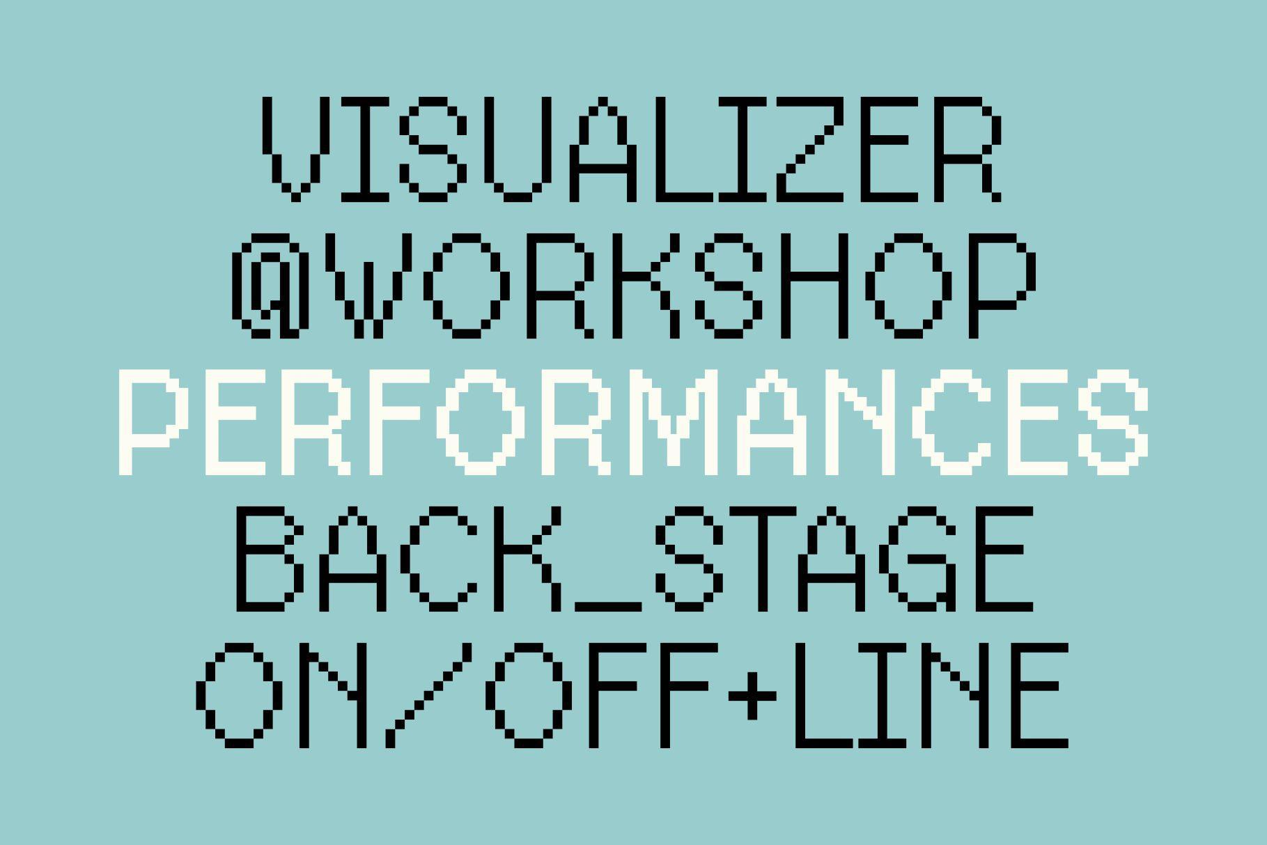 Hopixel Pixel Font Family