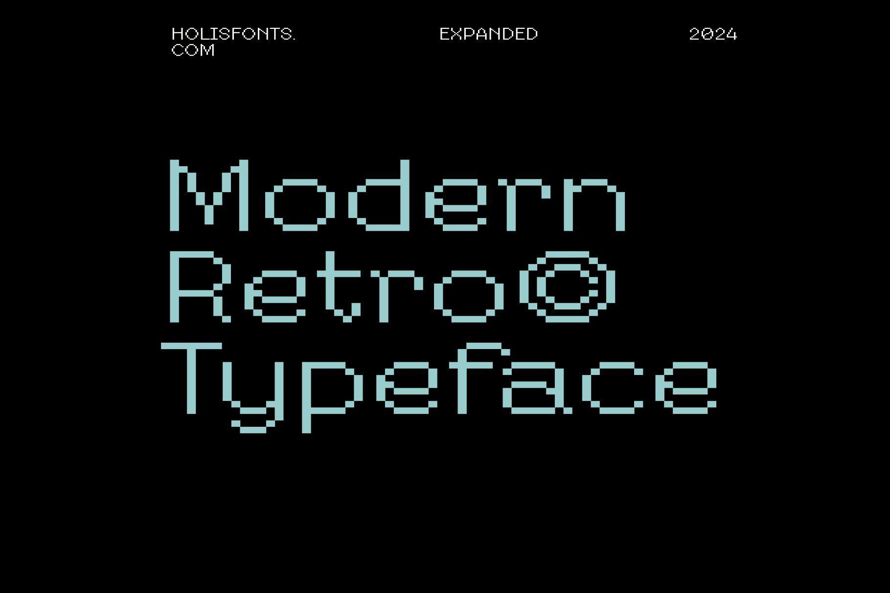 Hopixel Pixel Font Family