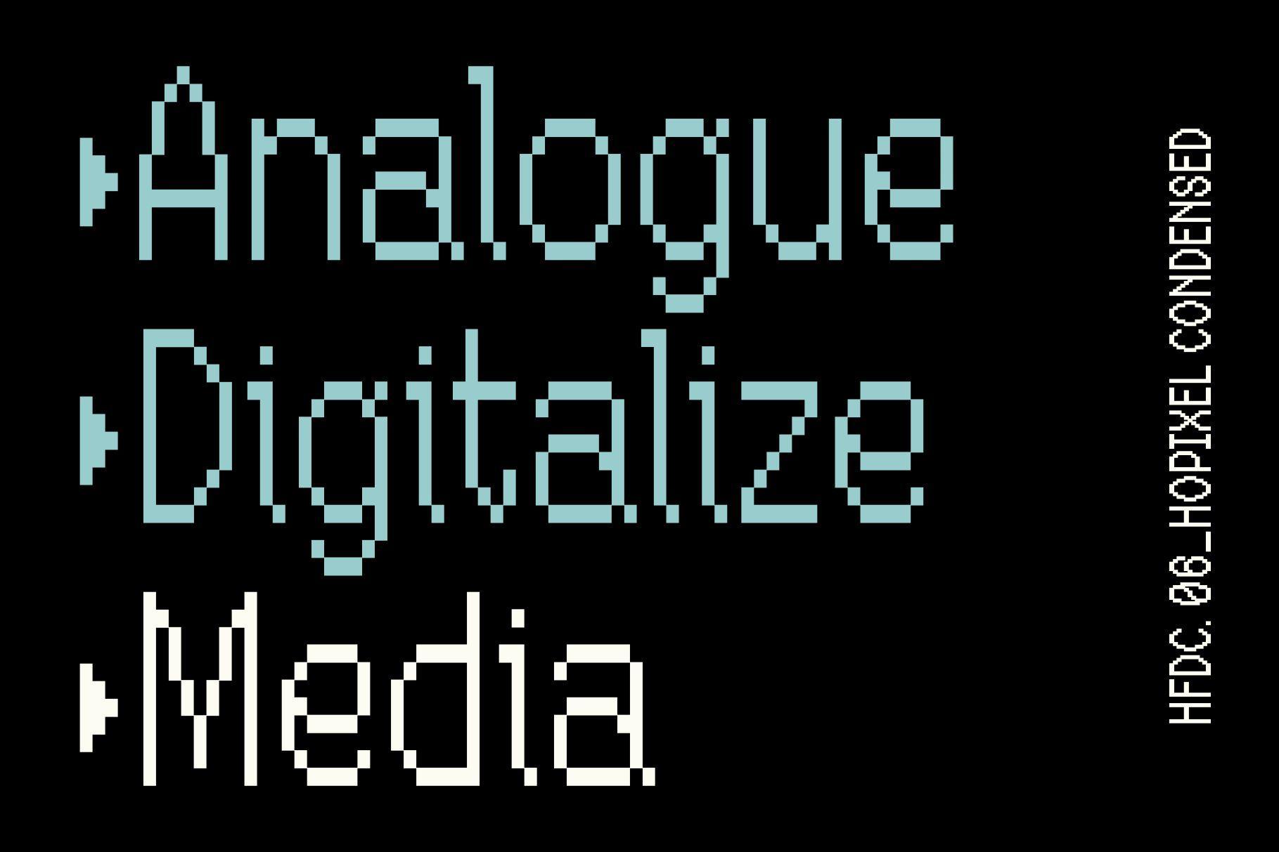 Hopixel Pixel Font Family