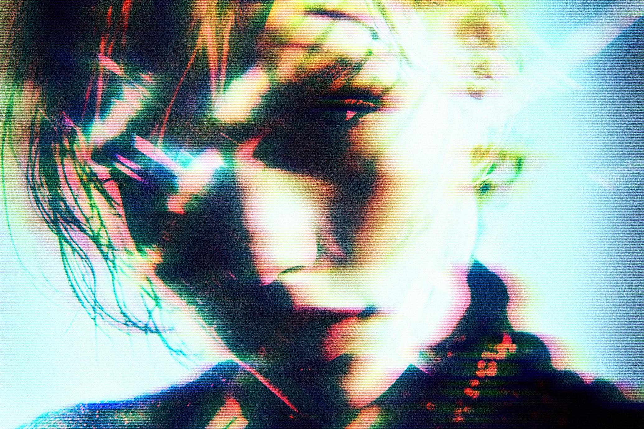 Motion Glitch Photo Effect