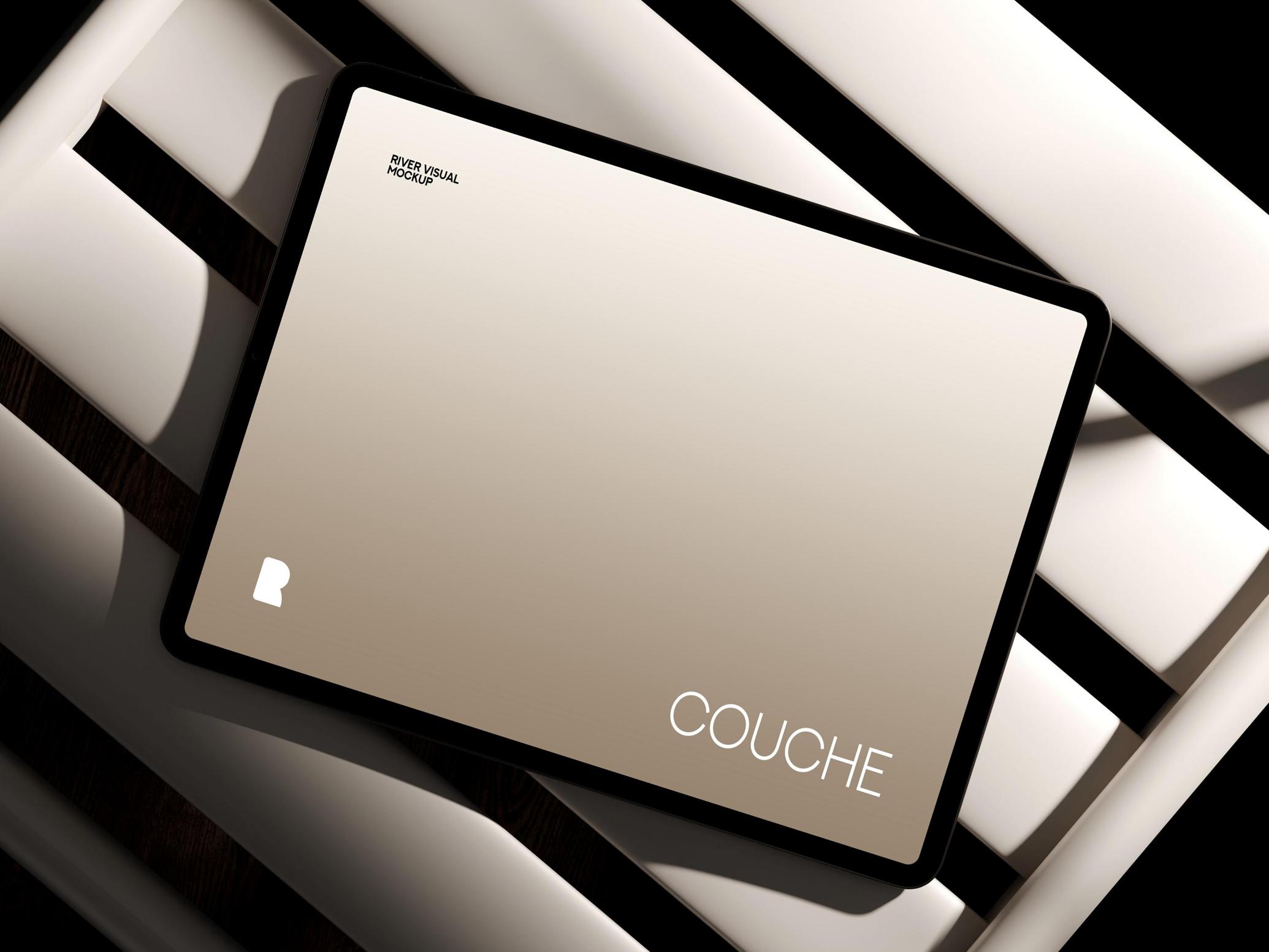 iPad Mockup Couche Series 007