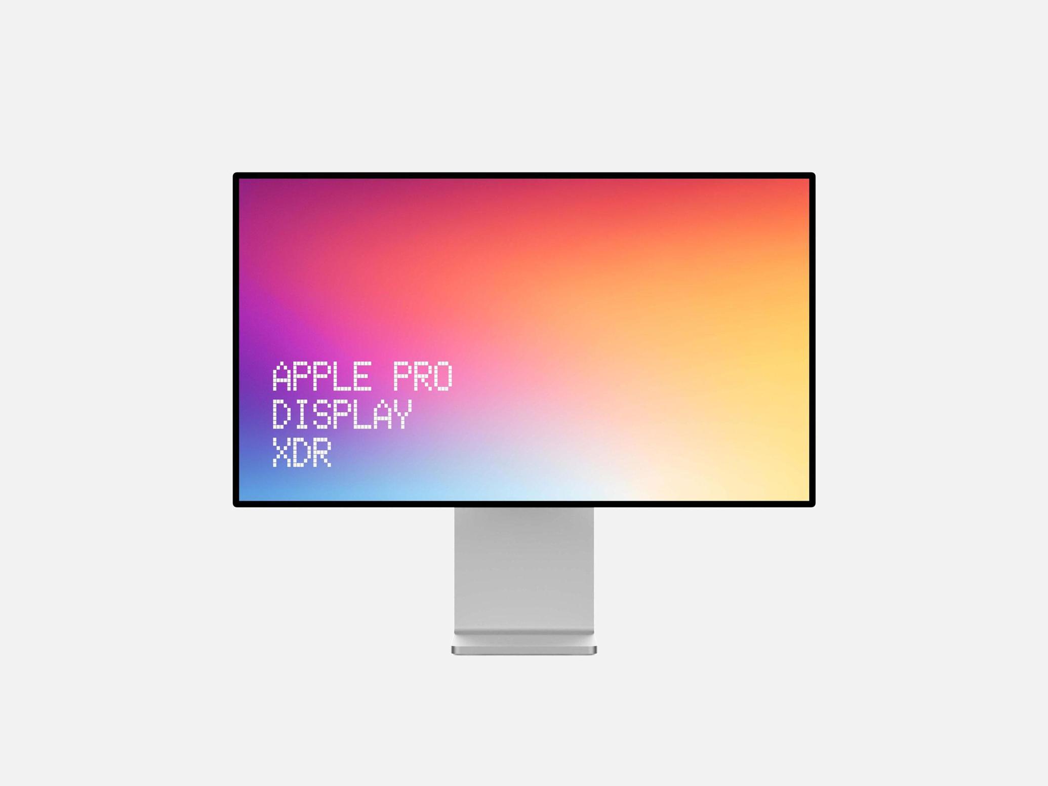 Apple Pro Display XDR Mockup 001