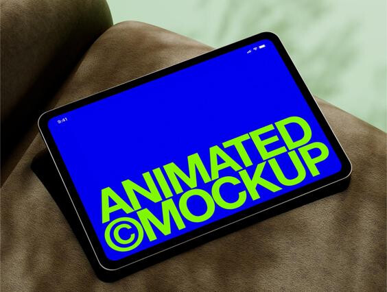 Animated iPad Pro Mockup