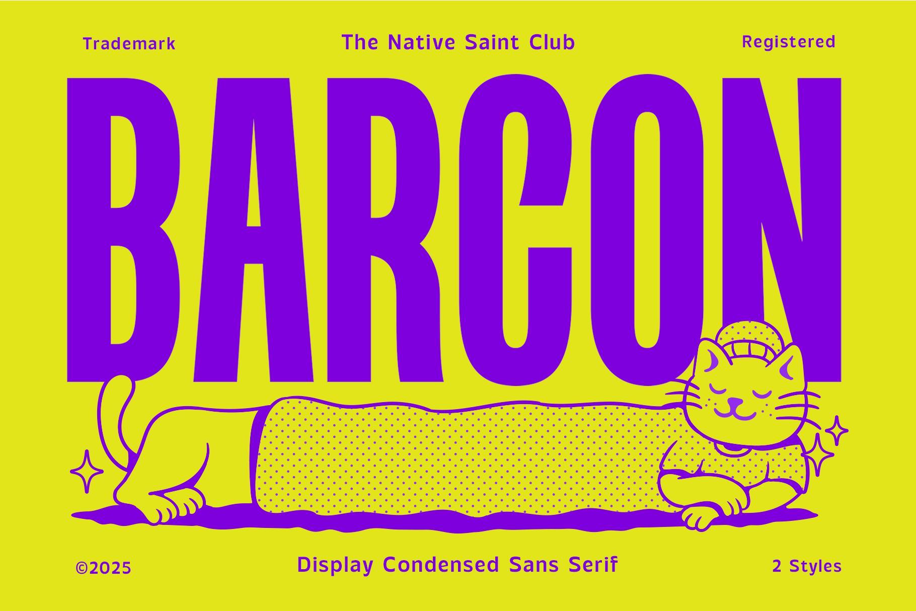 TNSC Barcon - Condensed Sans